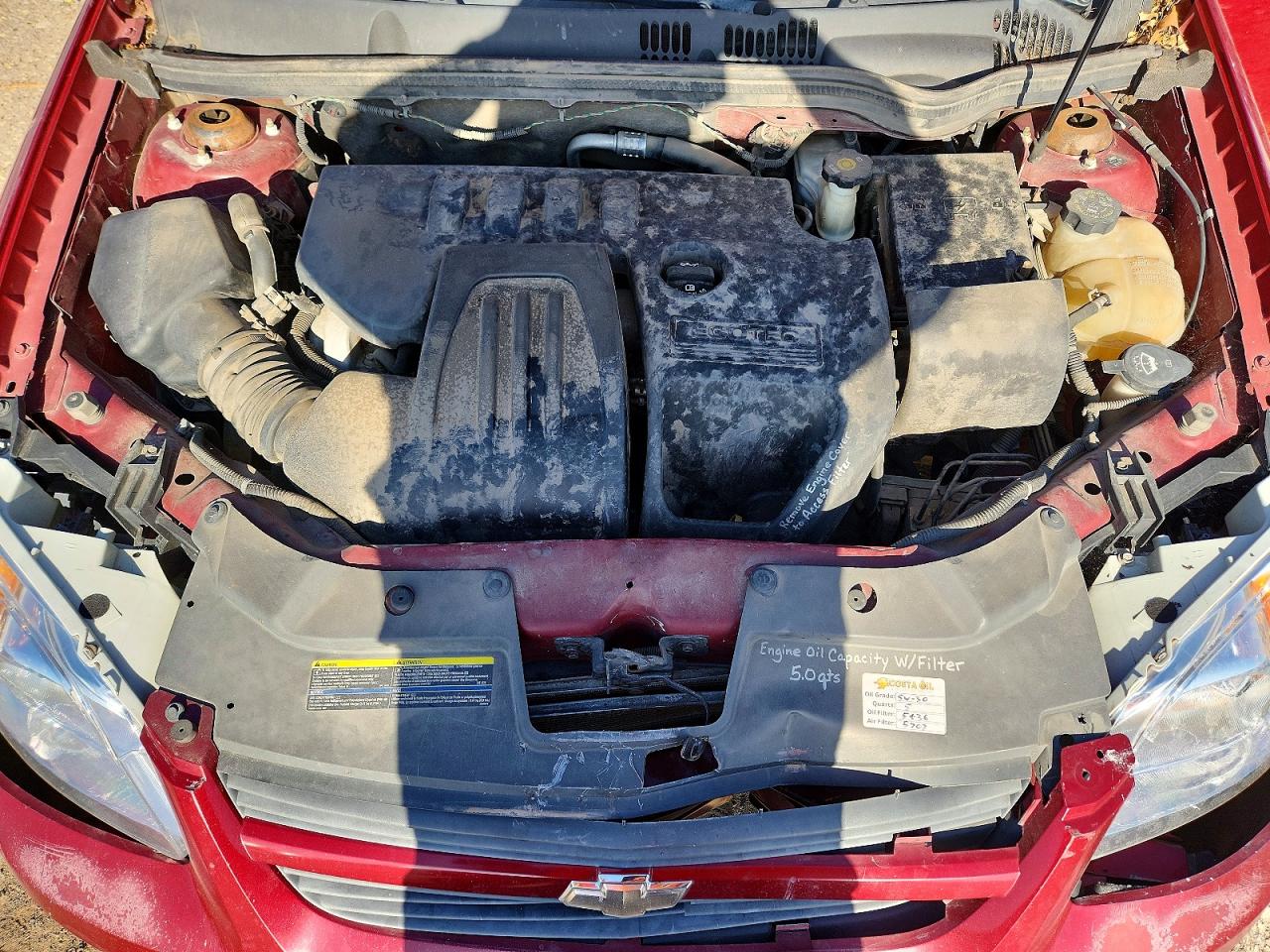 2009 Chevrolet Cobalt Lt Red vin: 1G1AT58H497262801