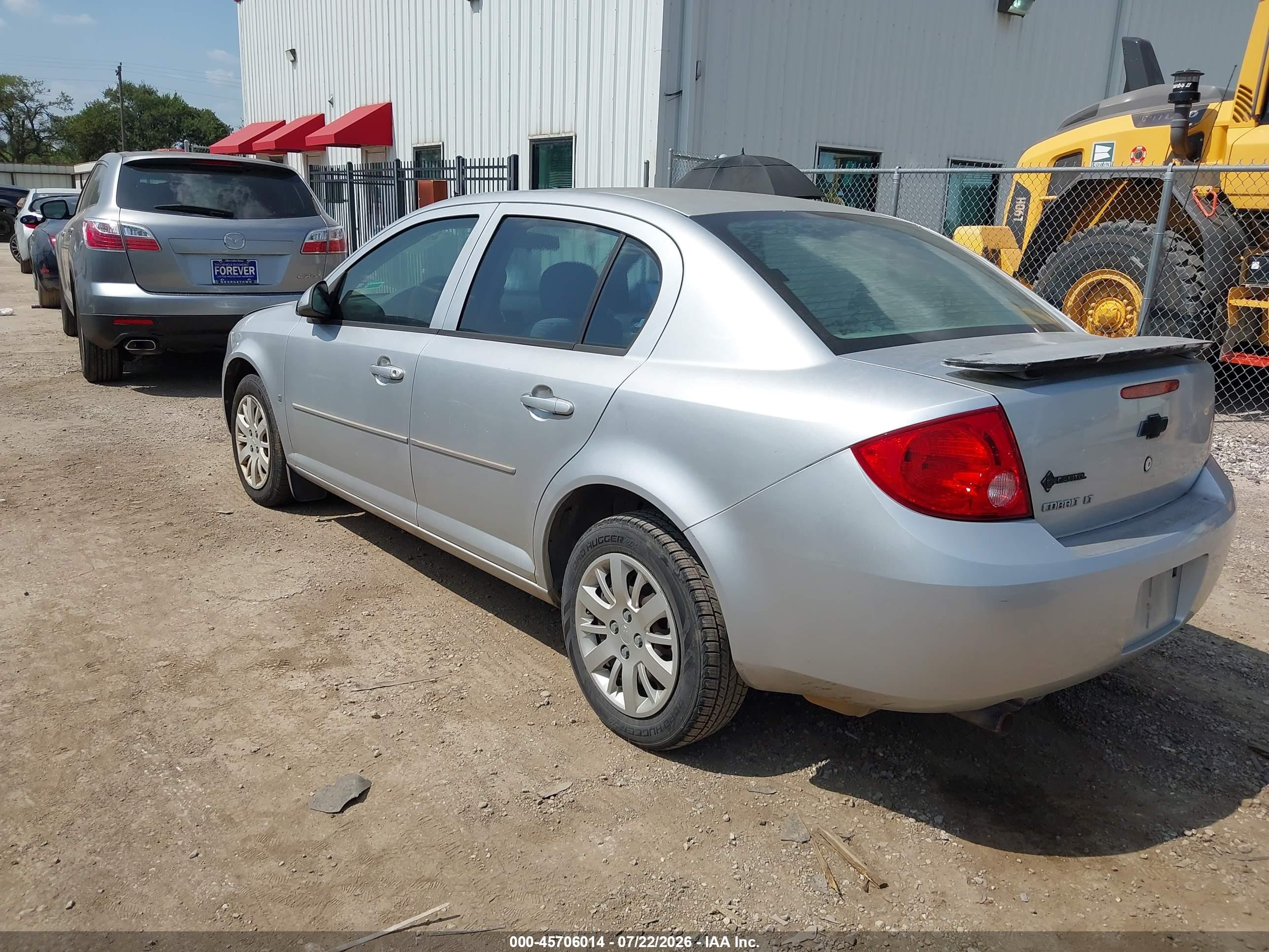 2009 Chevrolet Cobalt Lt Silver vin: 1G1AT58H497264404