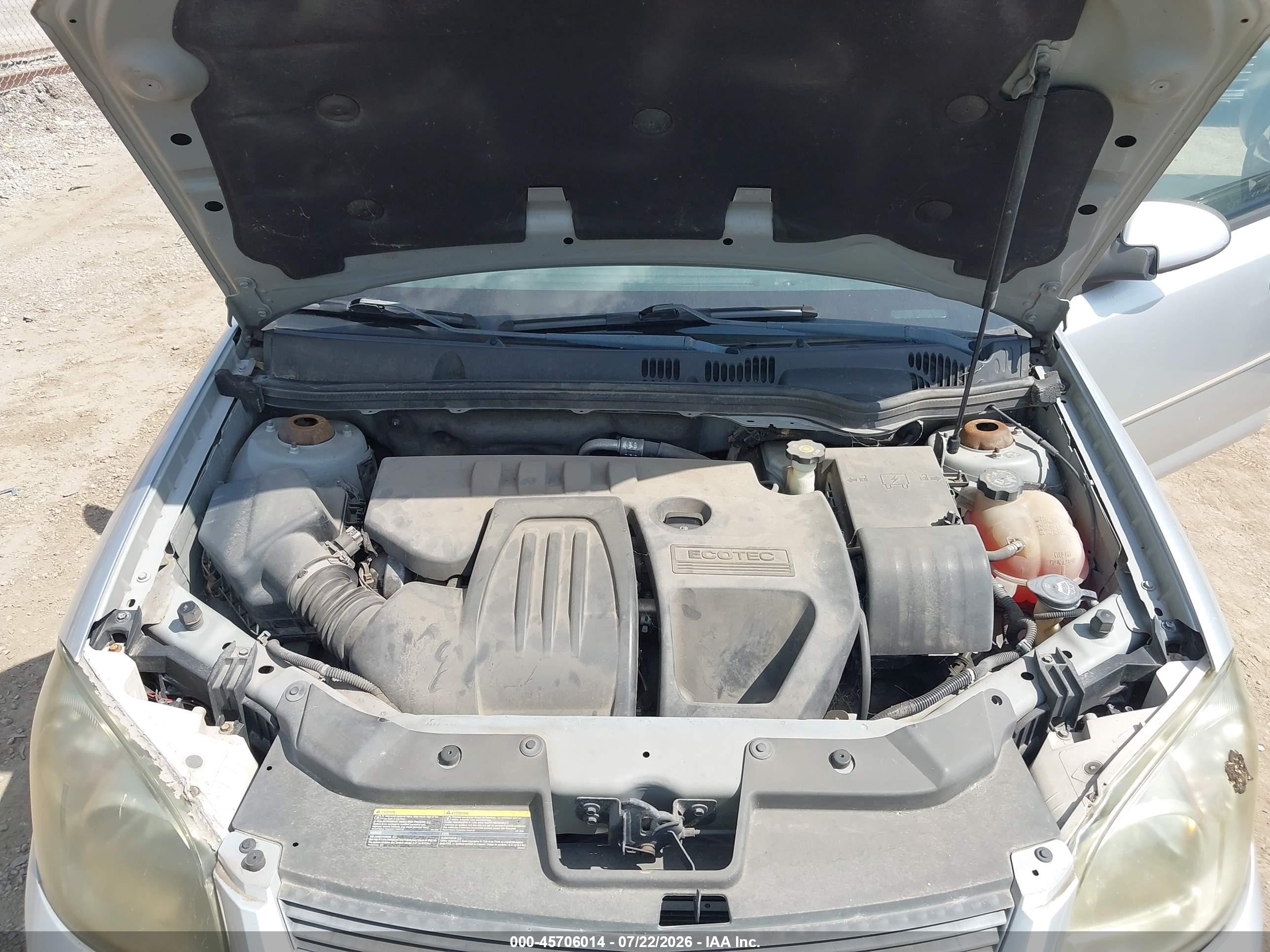 2009 Chevrolet Cobalt Lt Silver vin: 1G1AT58H497264404
