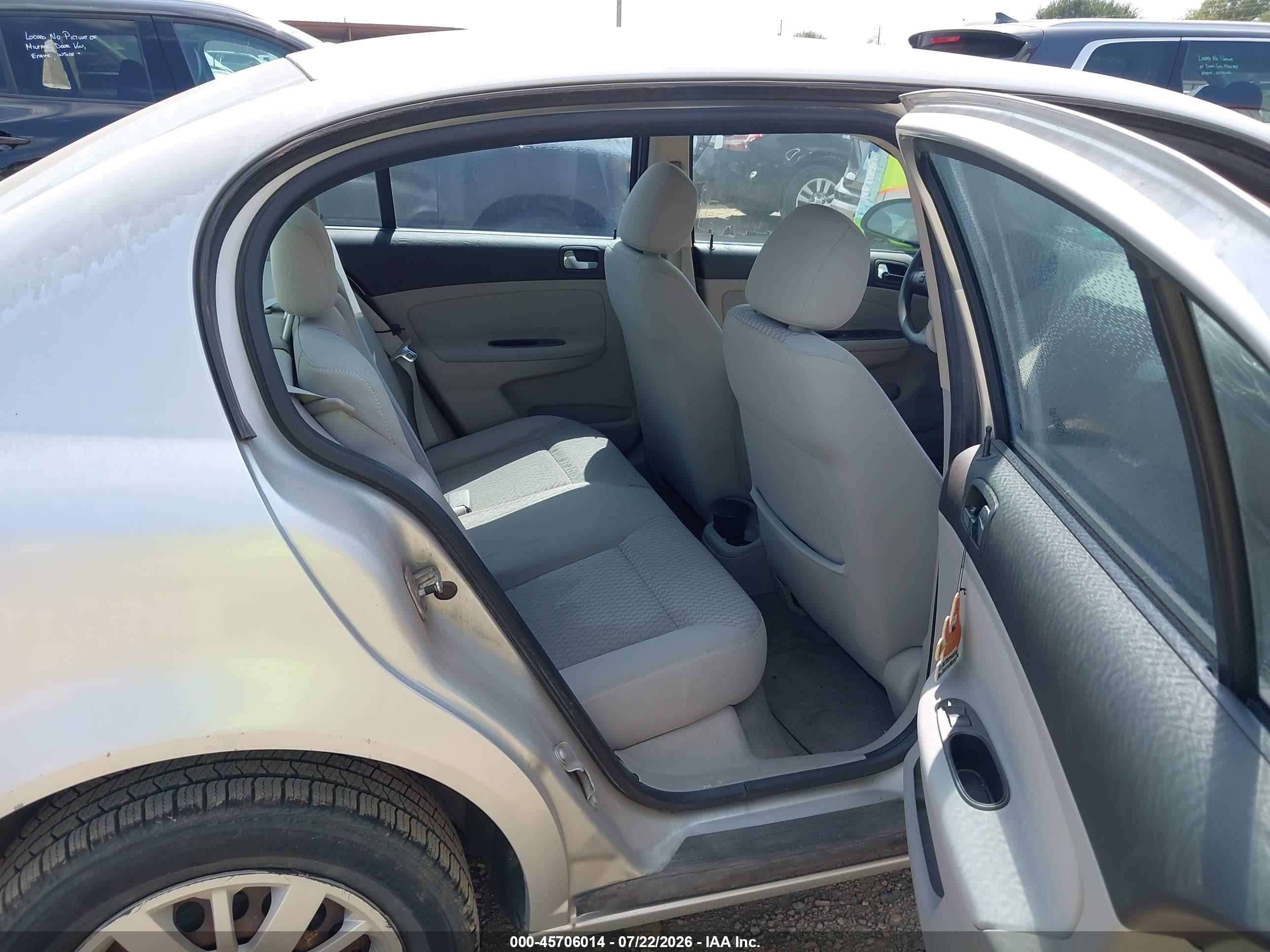 2009 Chevrolet Cobalt Lt Silver vin: 1G1AT58H497264404