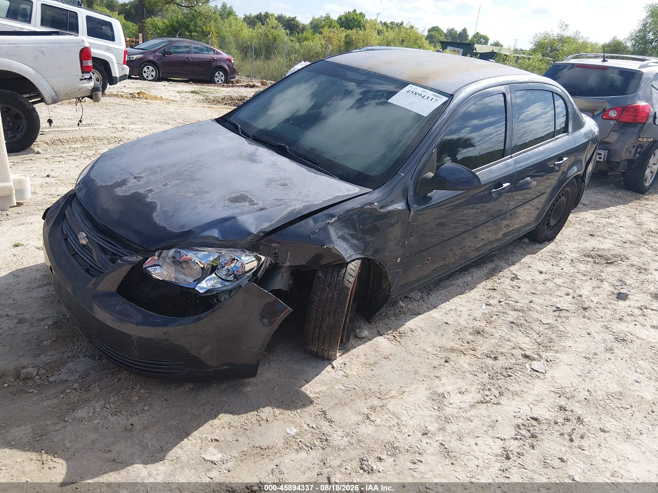 2009 Chevrolet Cobalt Lt Black vin: 1G1AT58H497287679
