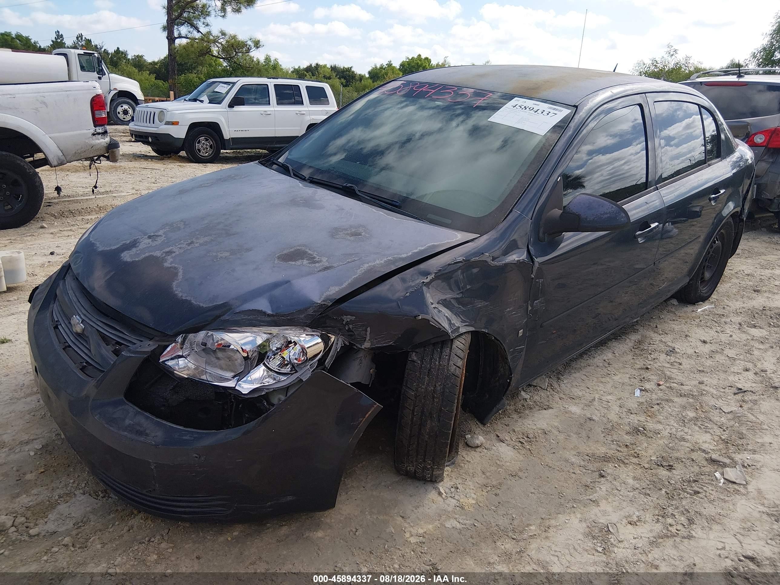 2009 Chevrolet Cobalt Lt Black vin: 1G1AT58H497287679
