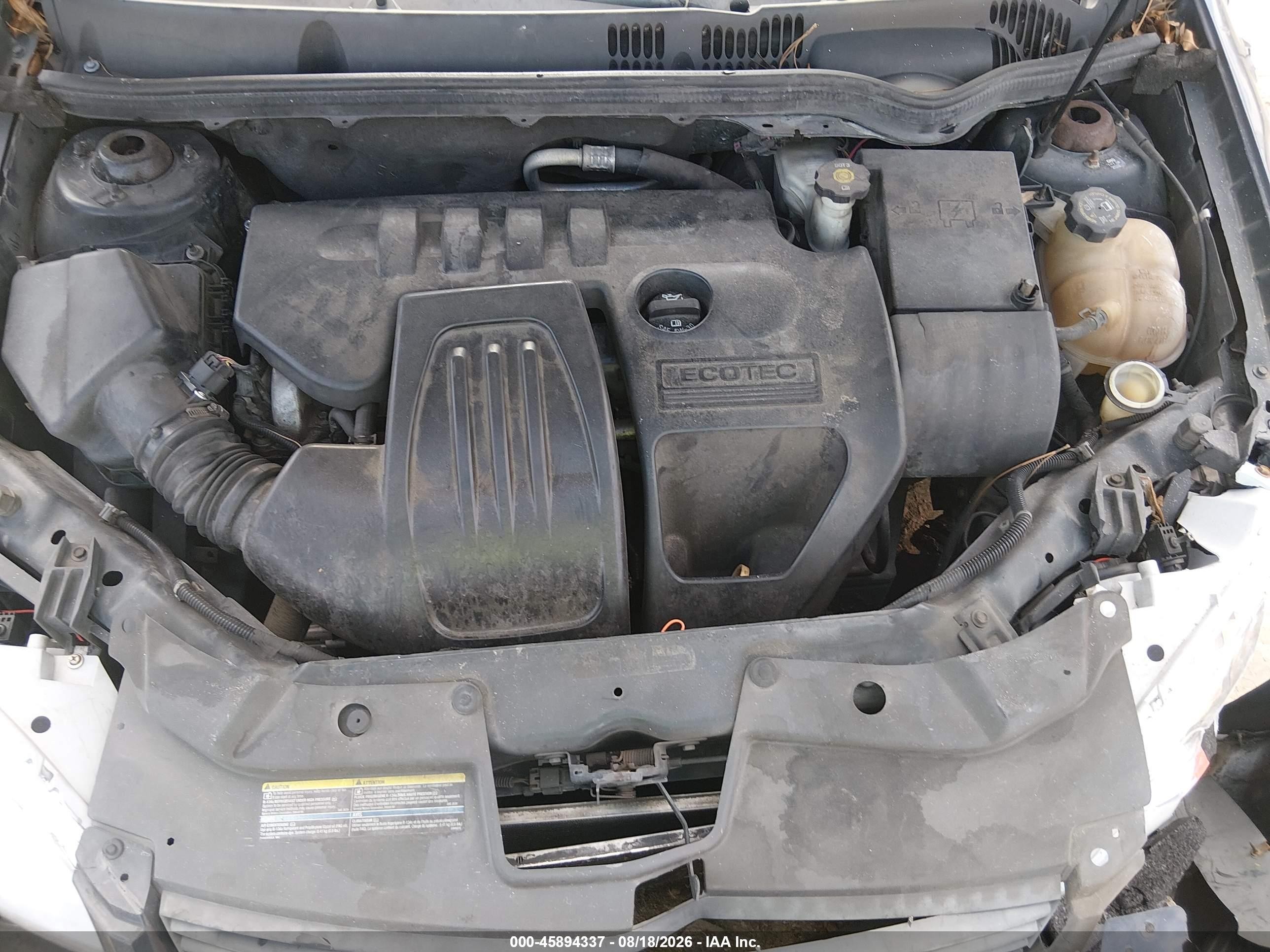 2009 Chevrolet Cobalt Lt Black vin: 1G1AT58H497287679