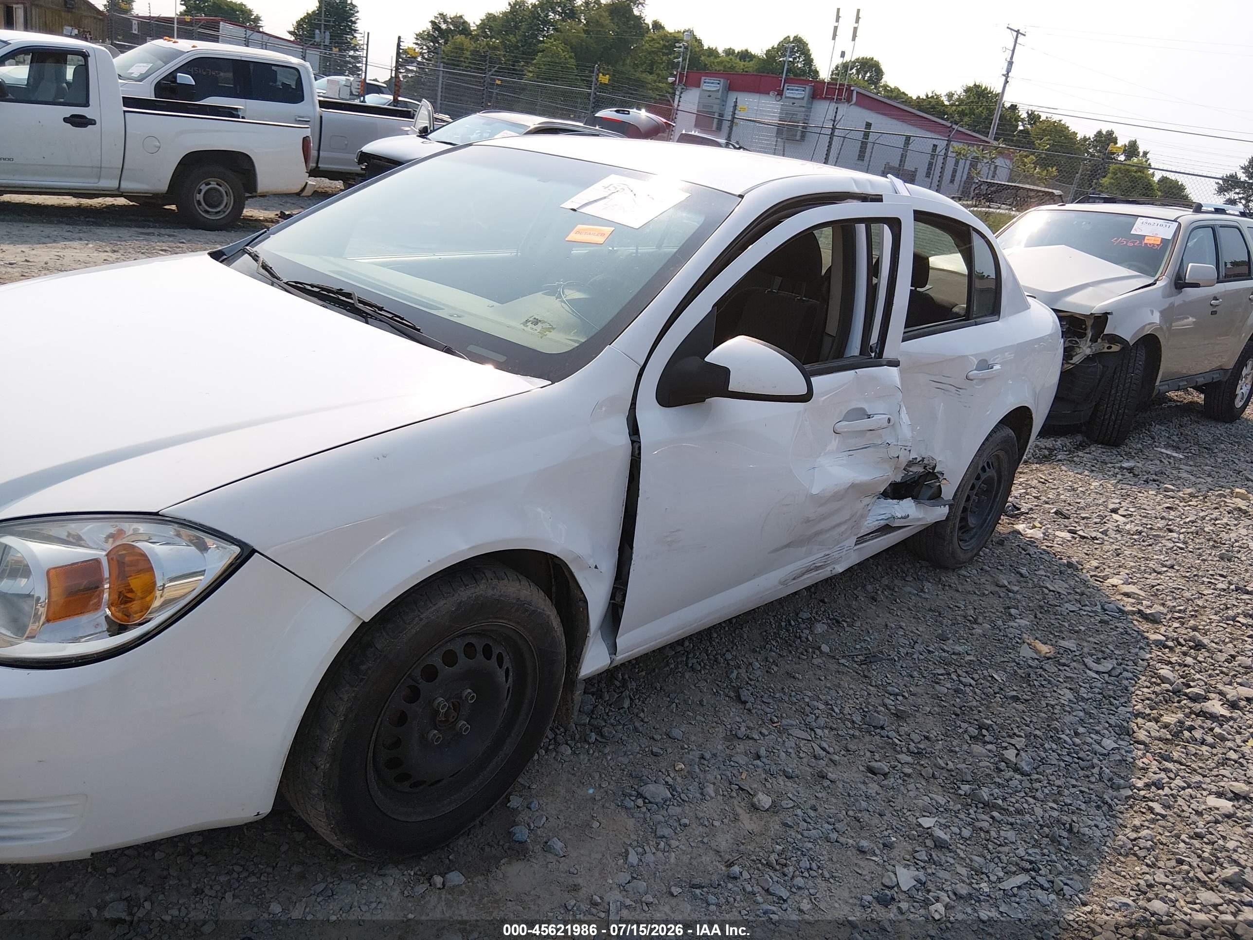 2009 Chevrolet Cobalt Lt White vin: 1G1AT58H597110901