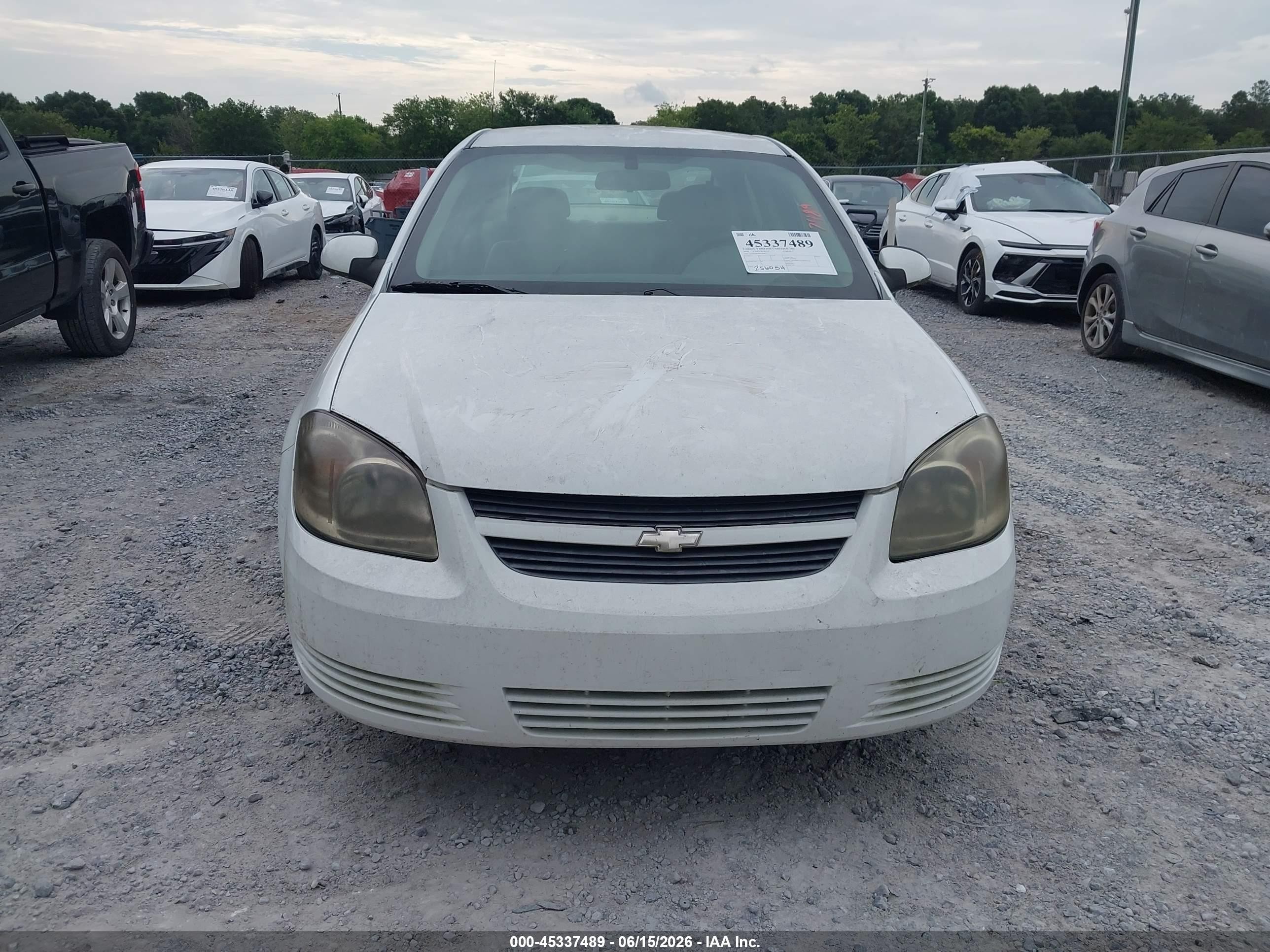 2009 Chevrolet Cobalt Lt White vin: 1G1AT58H597203871