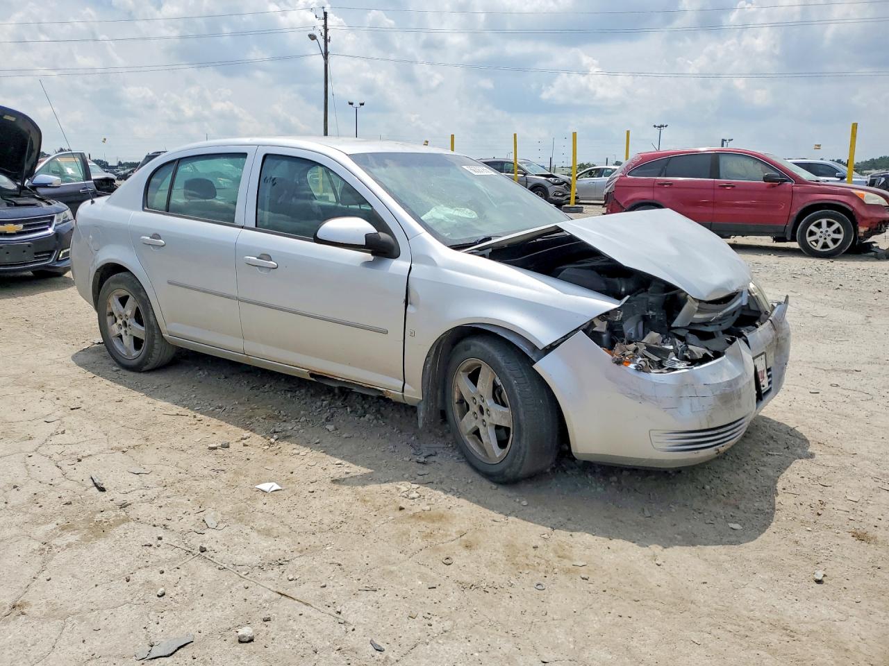 2009 Chevrolet Cobalt Lt Silver vin: 1G1AT58H597295600