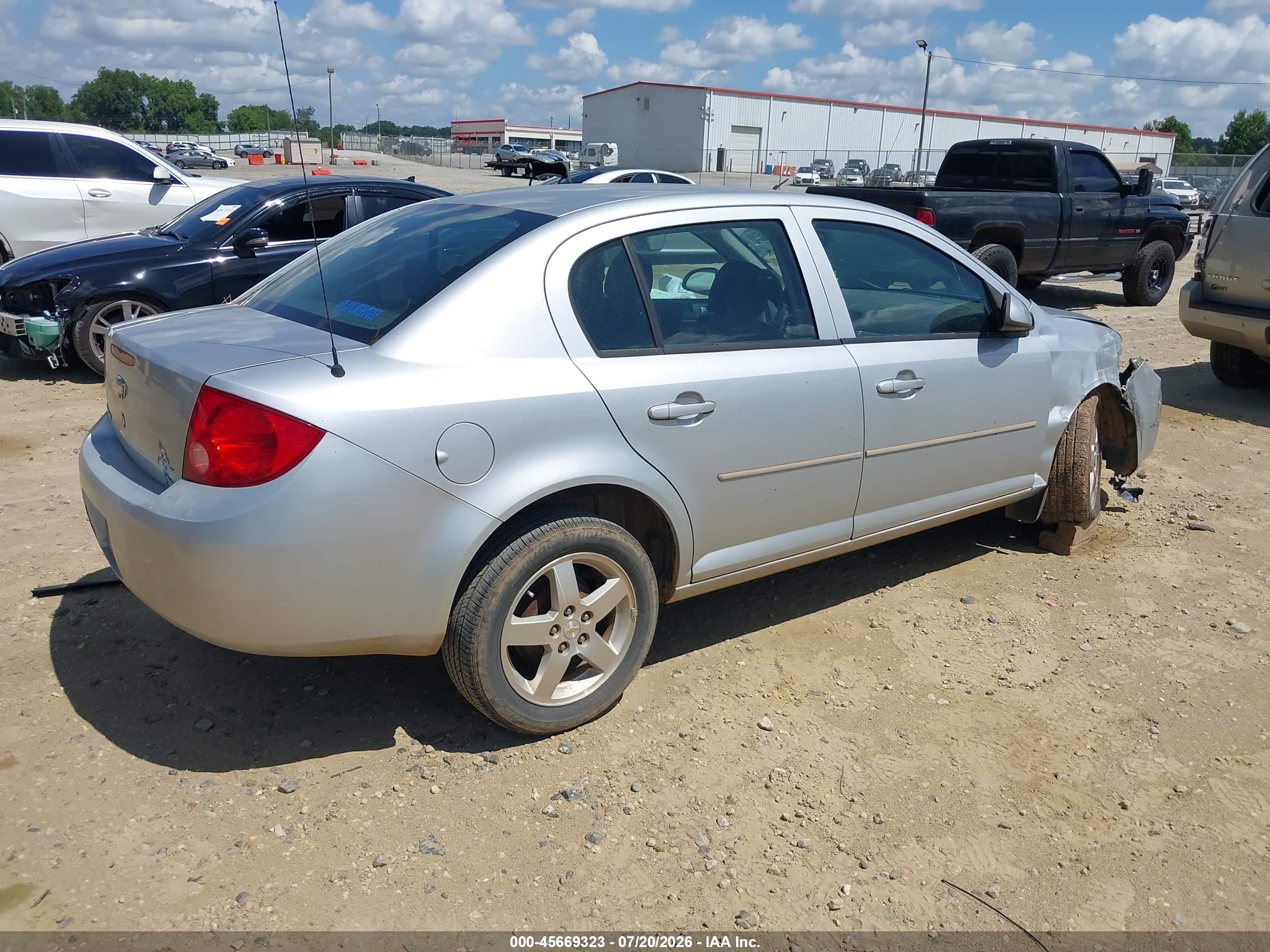 2009 Chevrolet Cobalt Lt Silver vin: 1G1AT58H697105061