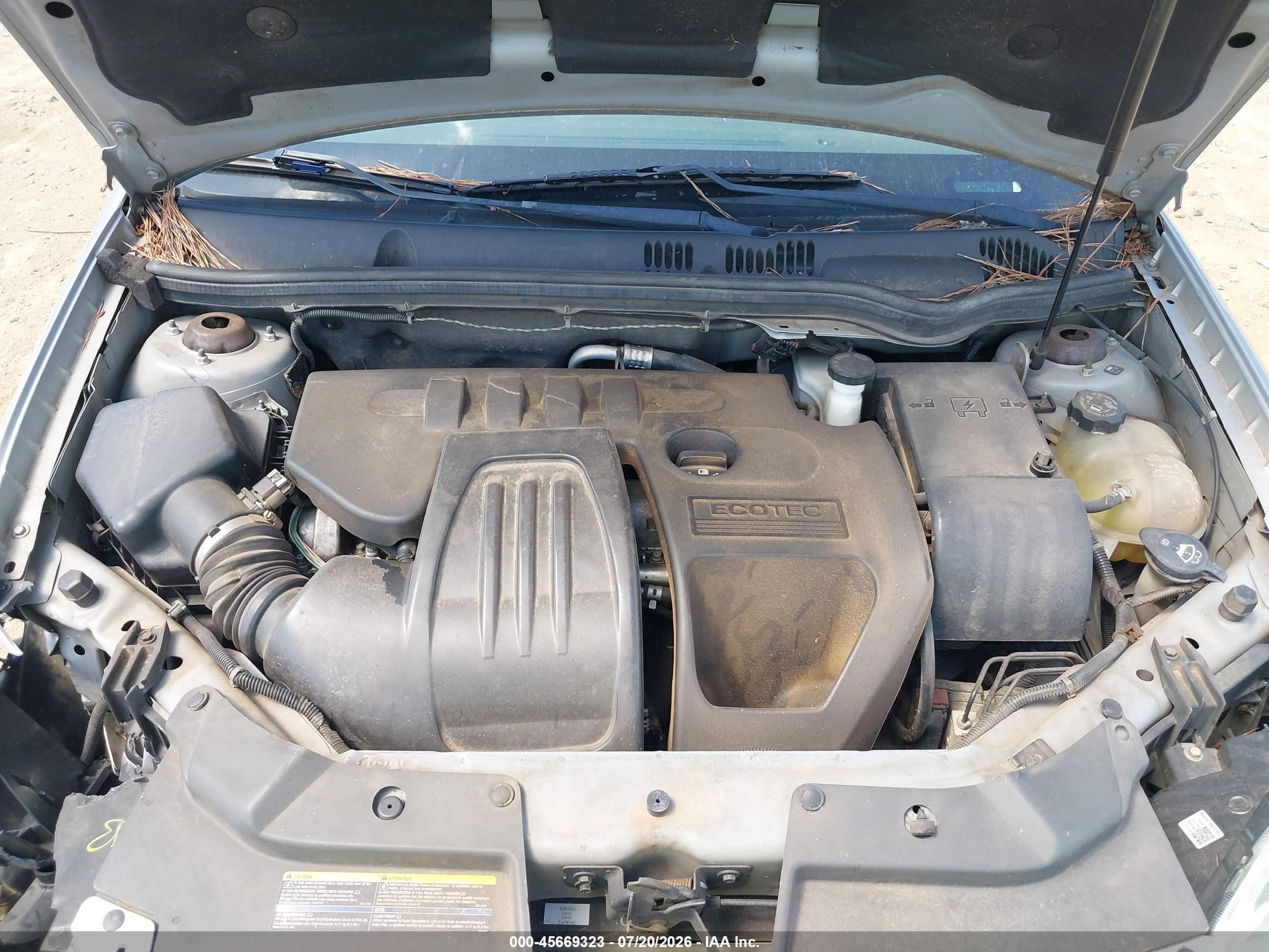 2009 Chevrolet Cobalt Lt Silver vin: 1G1AT58H697105061
