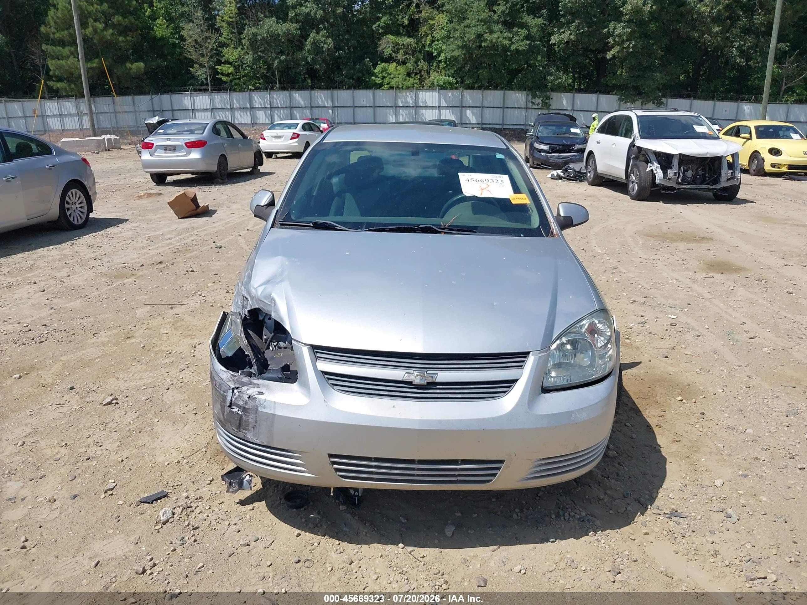 2009 Chevrolet Cobalt Lt Silver vin: 1G1AT58H697105061