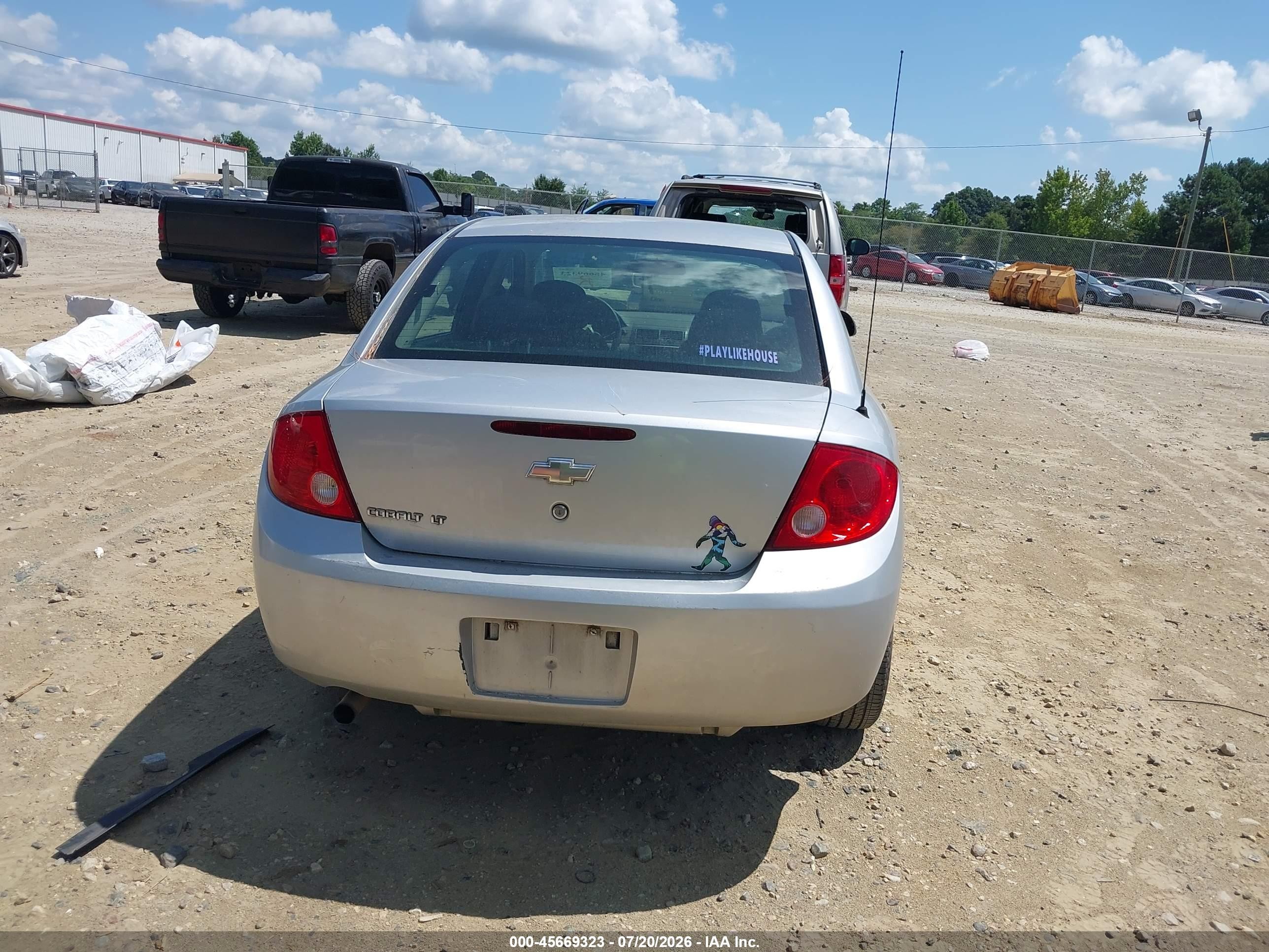 2009 Chevrolet Cobalt Lt Silver vin: 1G1AT58H697105061