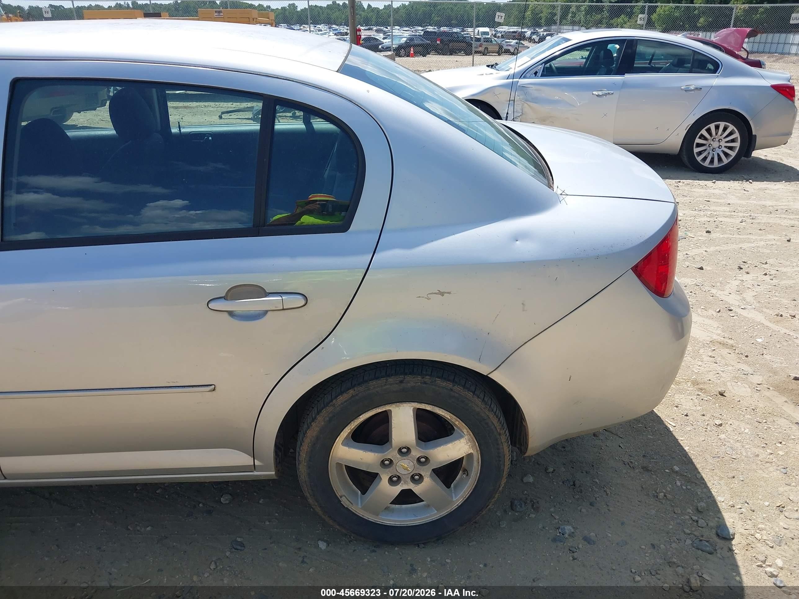 2009 Chevrolet Cobalt Lt Silver vin: 1G1AT58H697105061