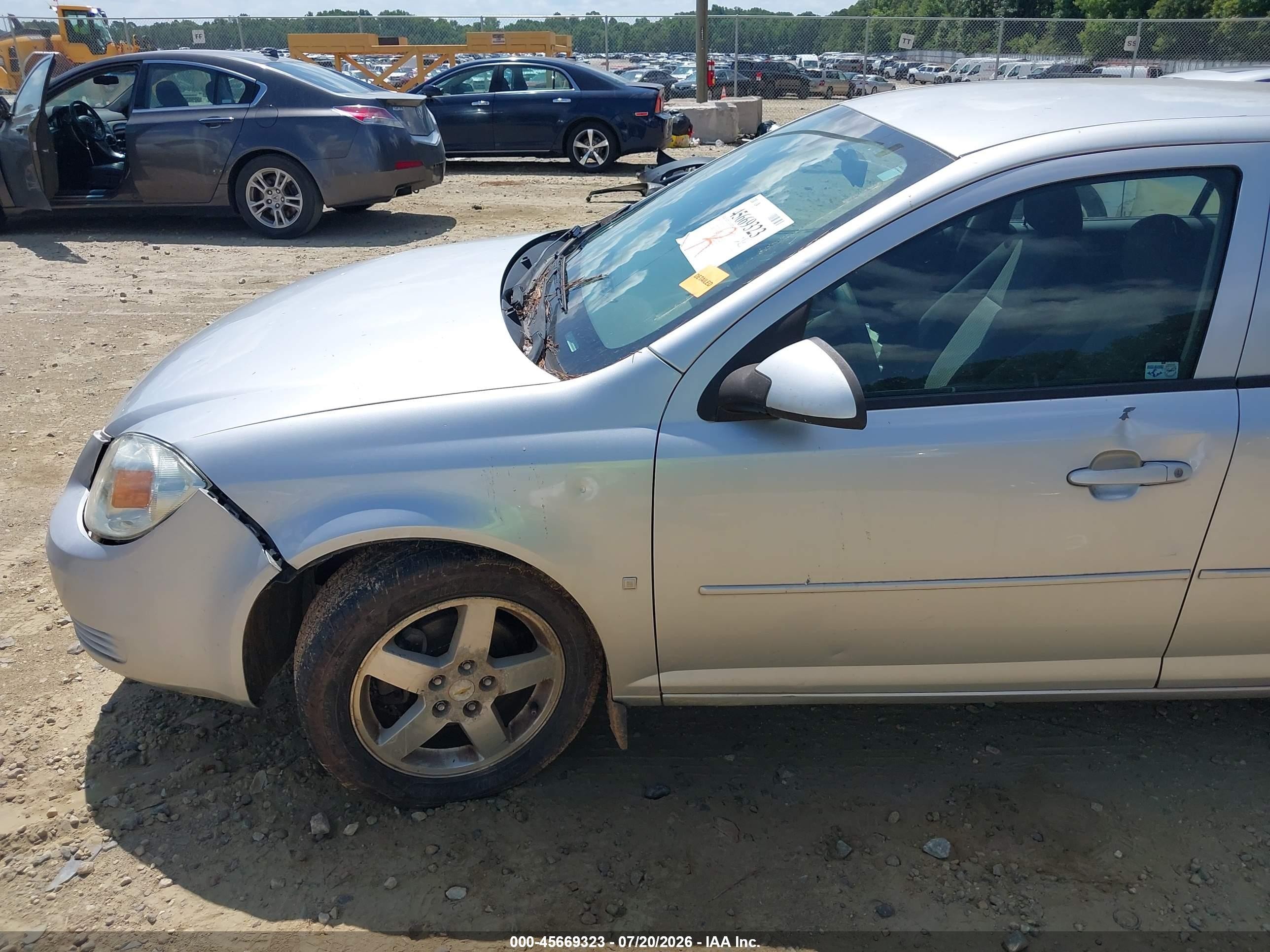 2009 Chevrolet Cobalt Lt Silver vin: 1G1AT58H697105061