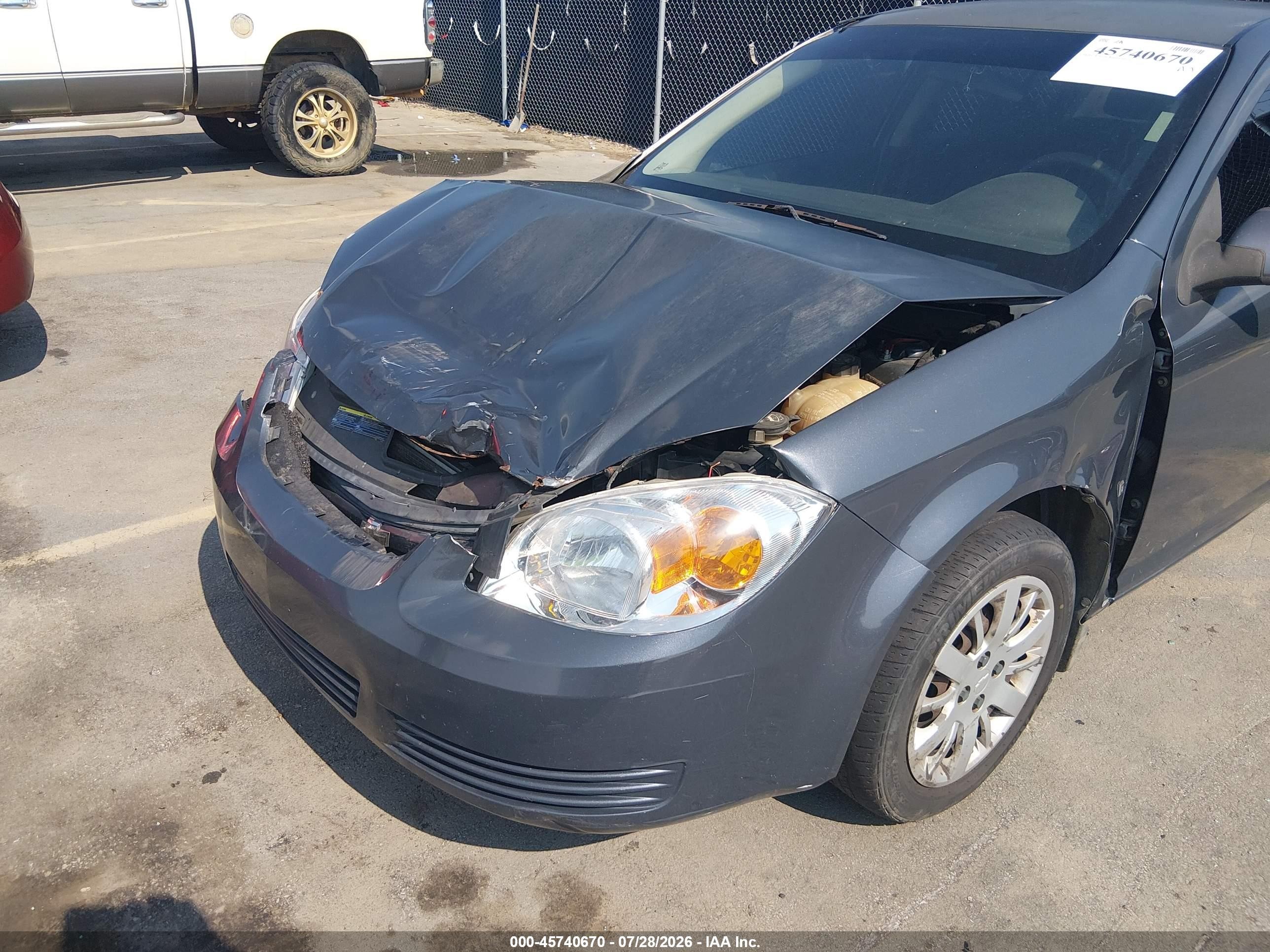 2009 Chevrolet Cobalt Lt Gray vin: 1G1AT58H697123236