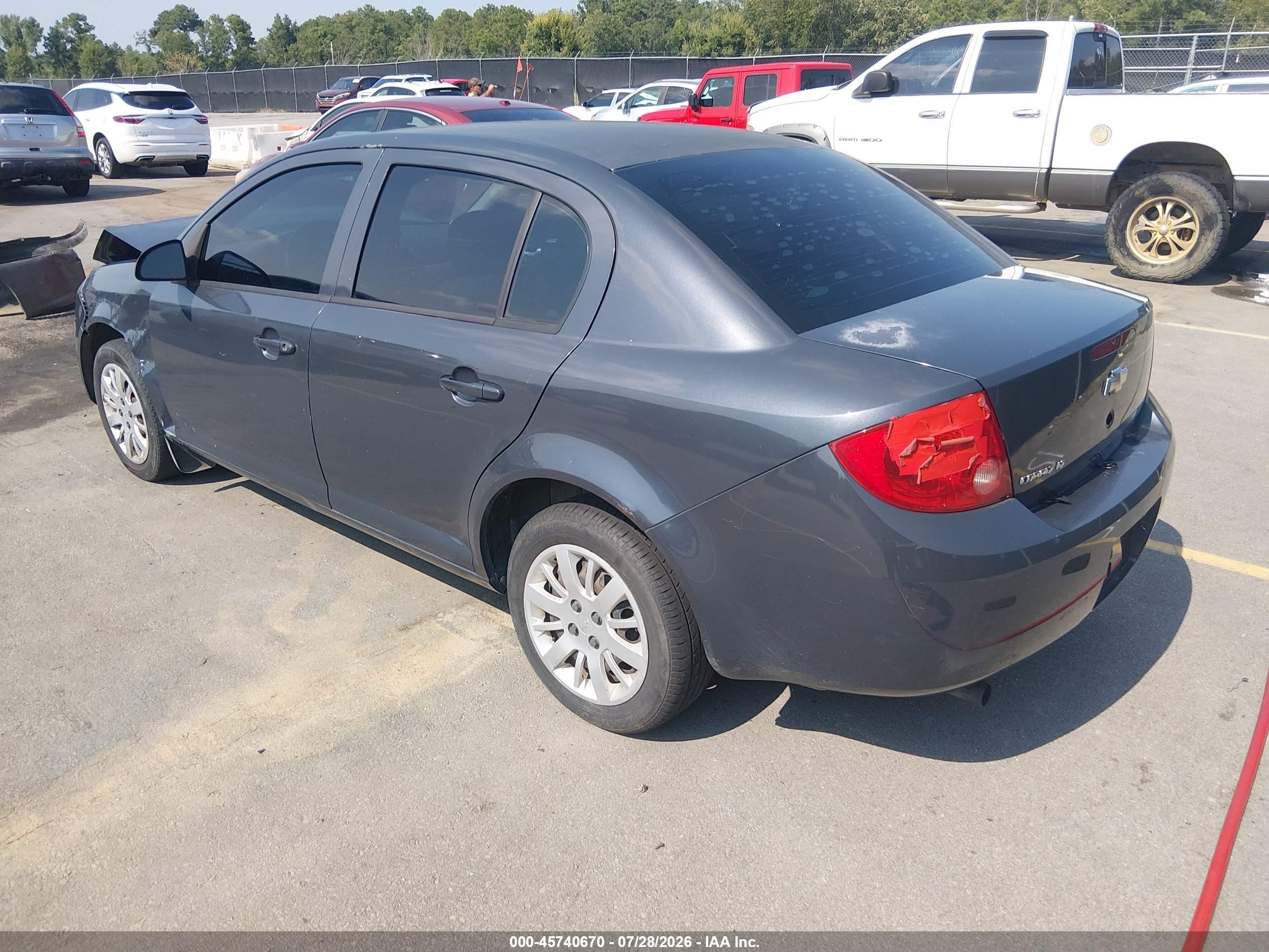 2009 Chevrolet Cobalt Lt Gray vin: 1G1AT58H697123236