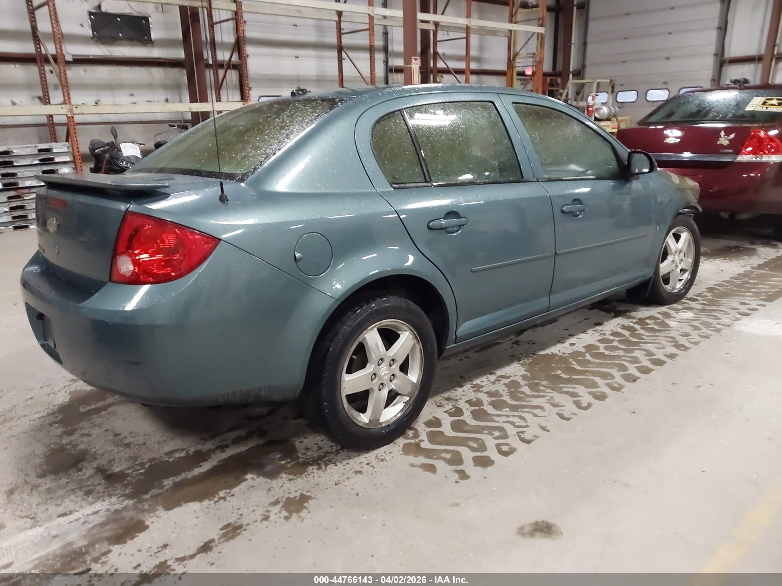 2009 Chevrolet Cobalt Lt Teal vin: 1G1AT58H697132888