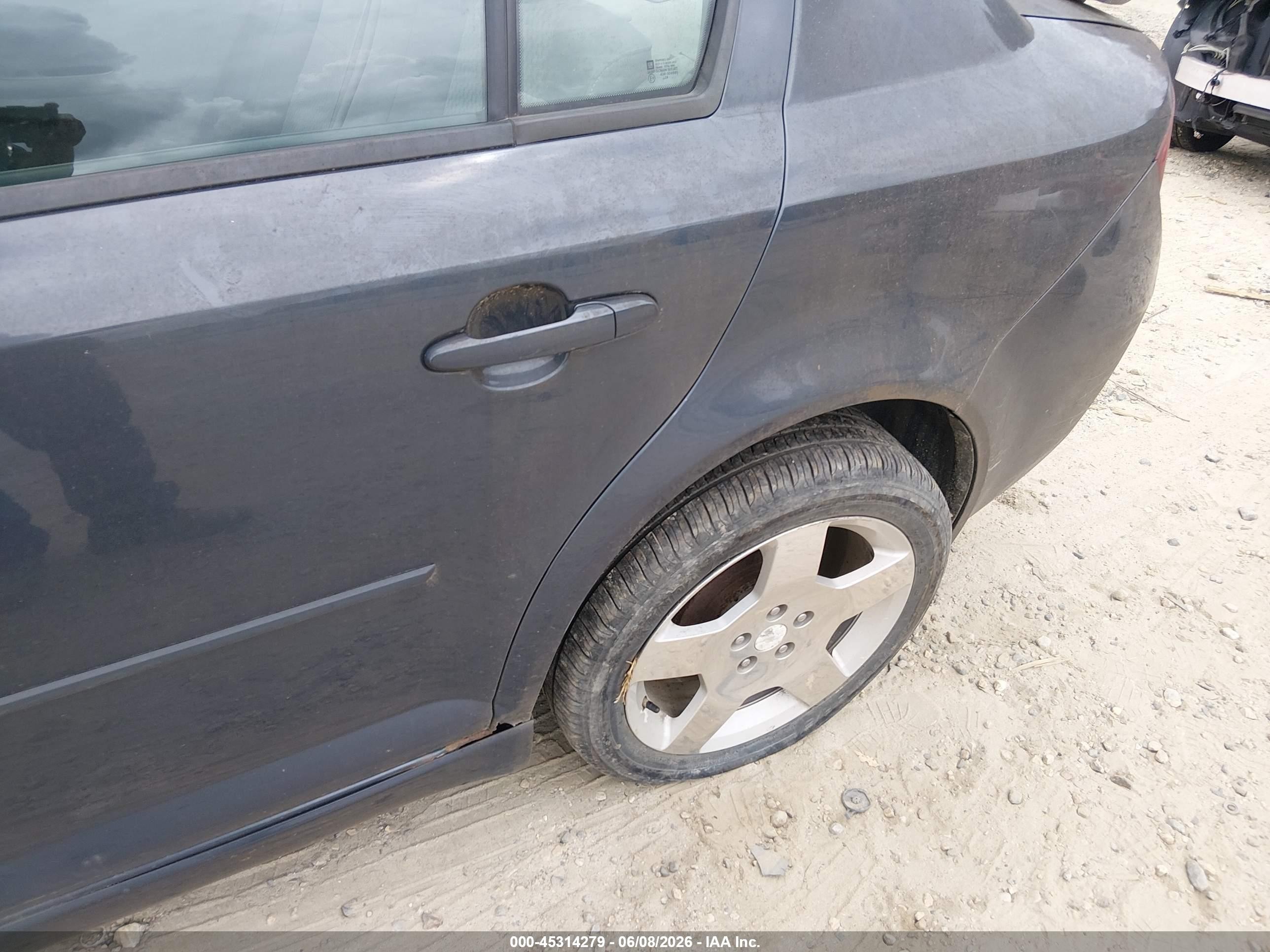 2009 Chevrolet Cobalt Lt Синий vin: 1G1AT58H697133670