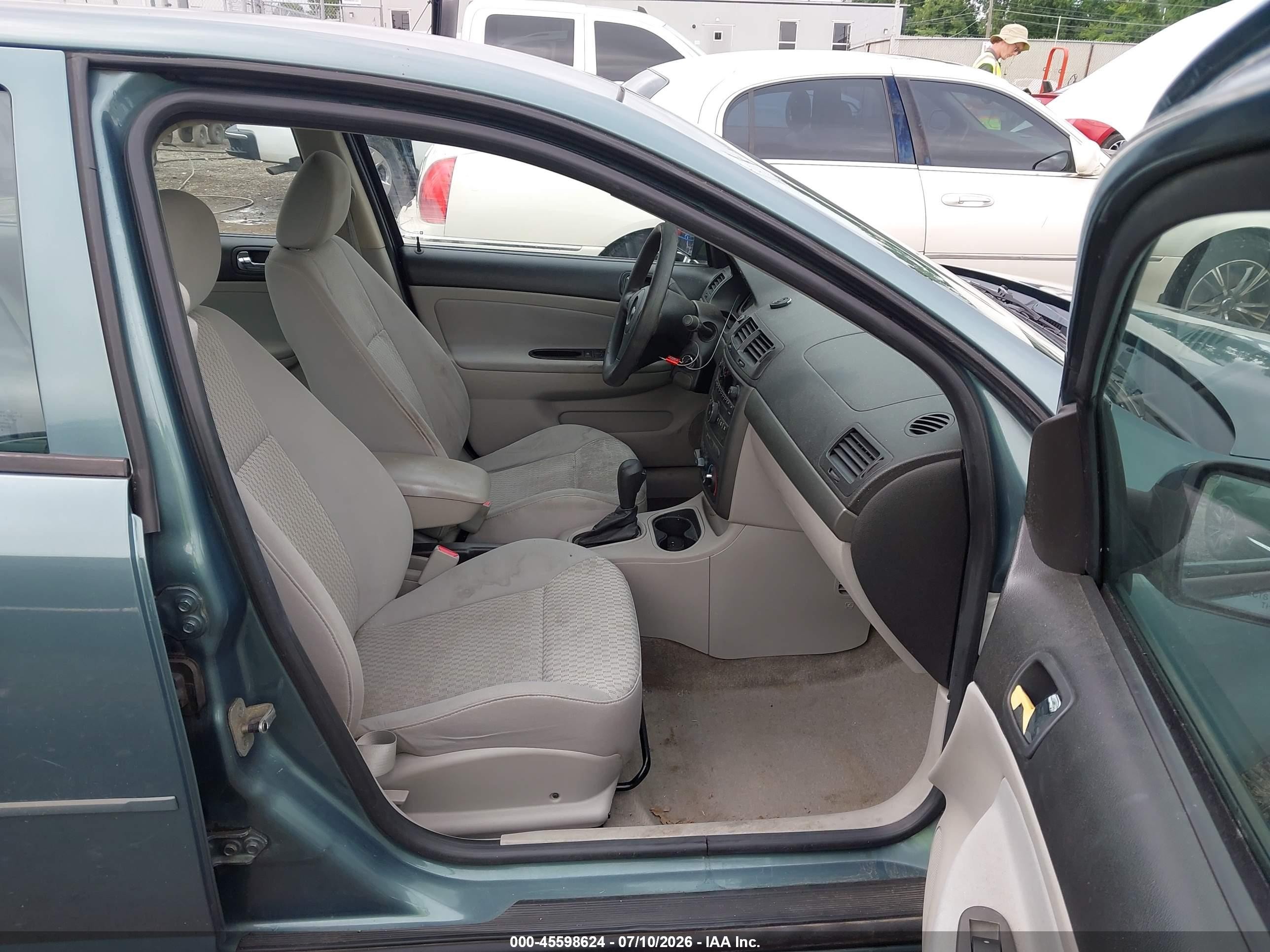 2009 Chevrolet Cobalt Lt Green vin: 1G1AT58H697182903