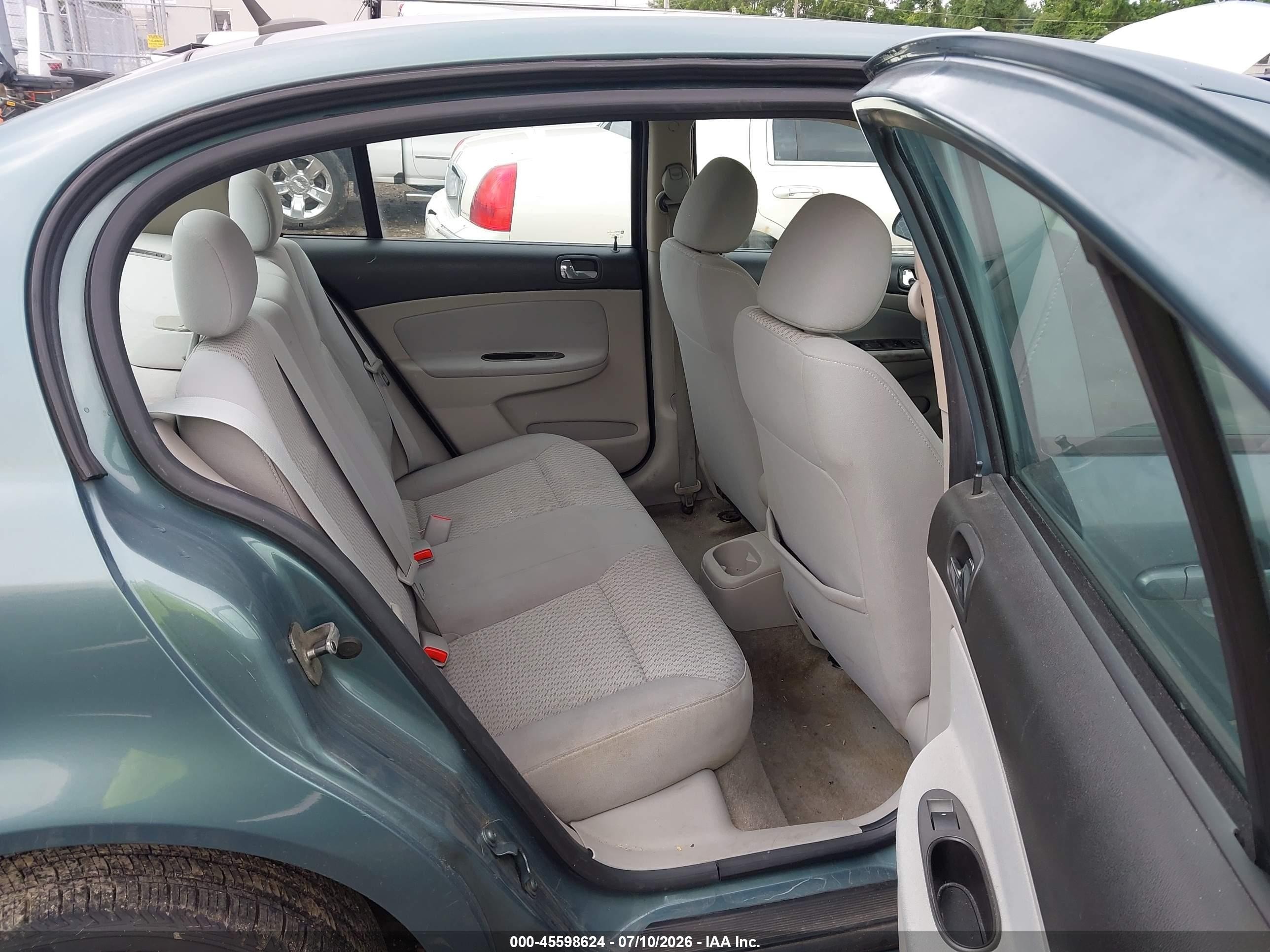 2009 Chevrolet Cobalt Lt Green vin: 1G1AT58H697182903