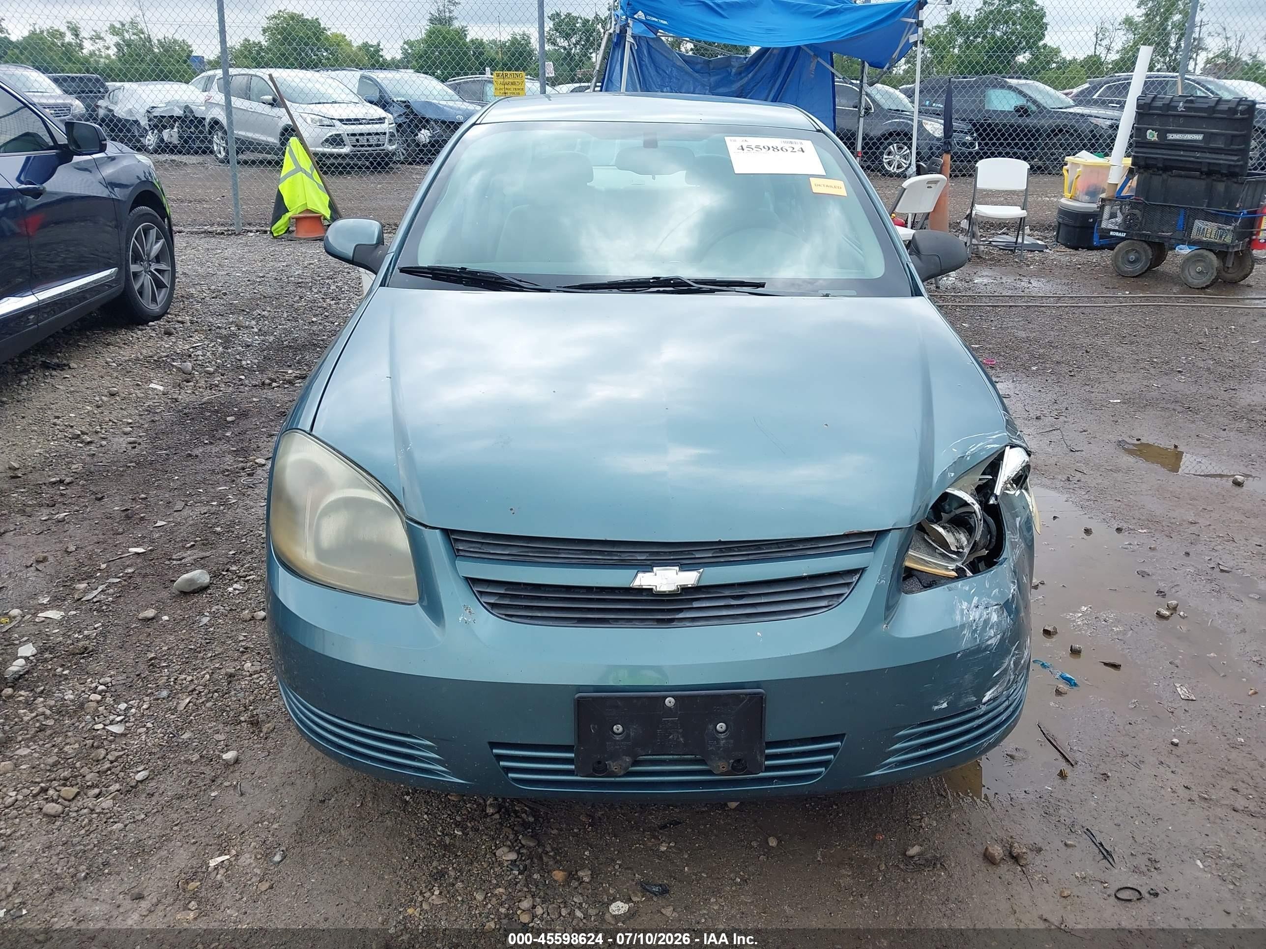 2009 Chevrolet Cobalt Lt Green vin: 1G1AT58H697182903