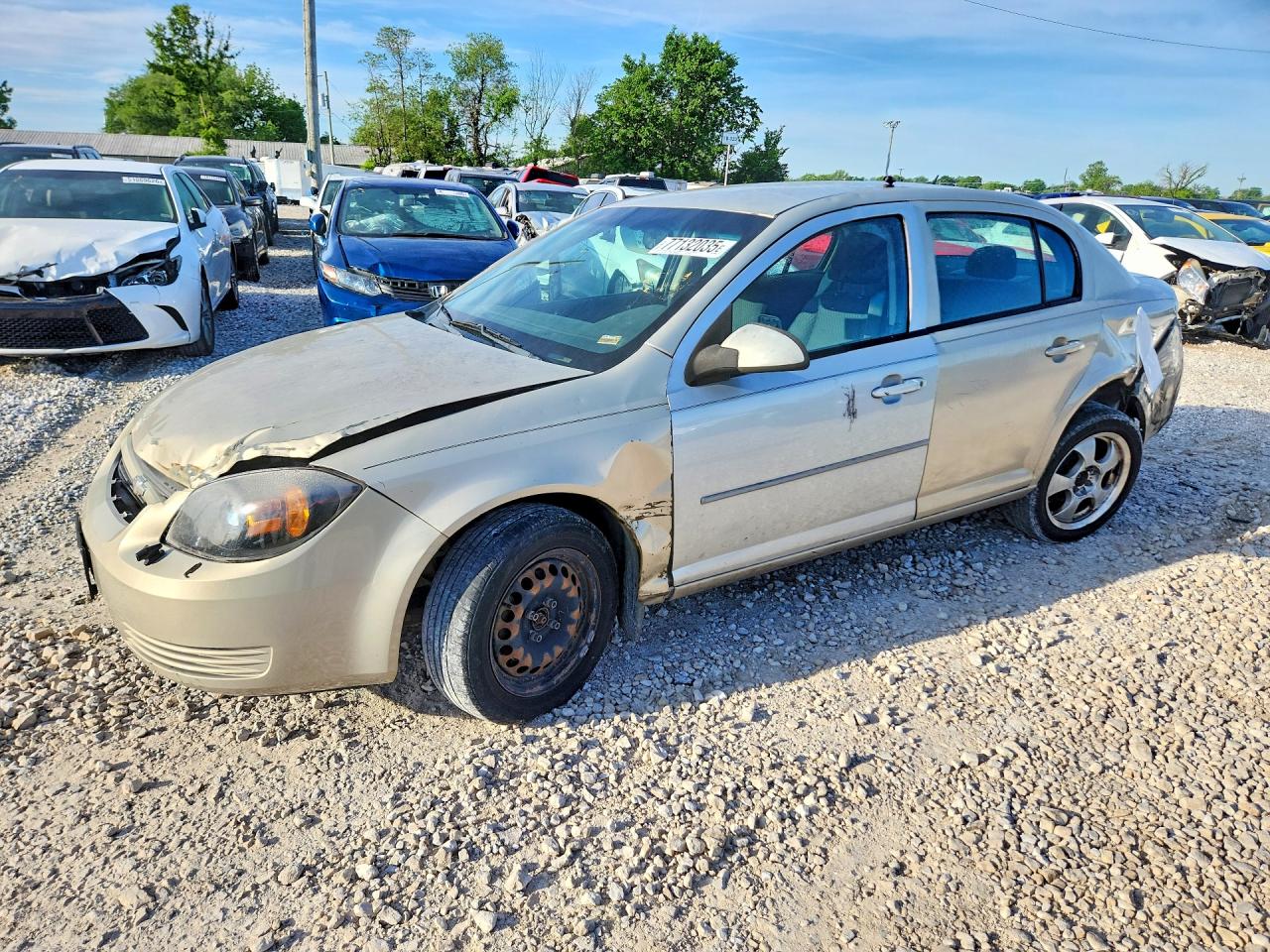 2009 Chevrolet Cobalt Lt Tan vin: 1G1AT58H697218606
