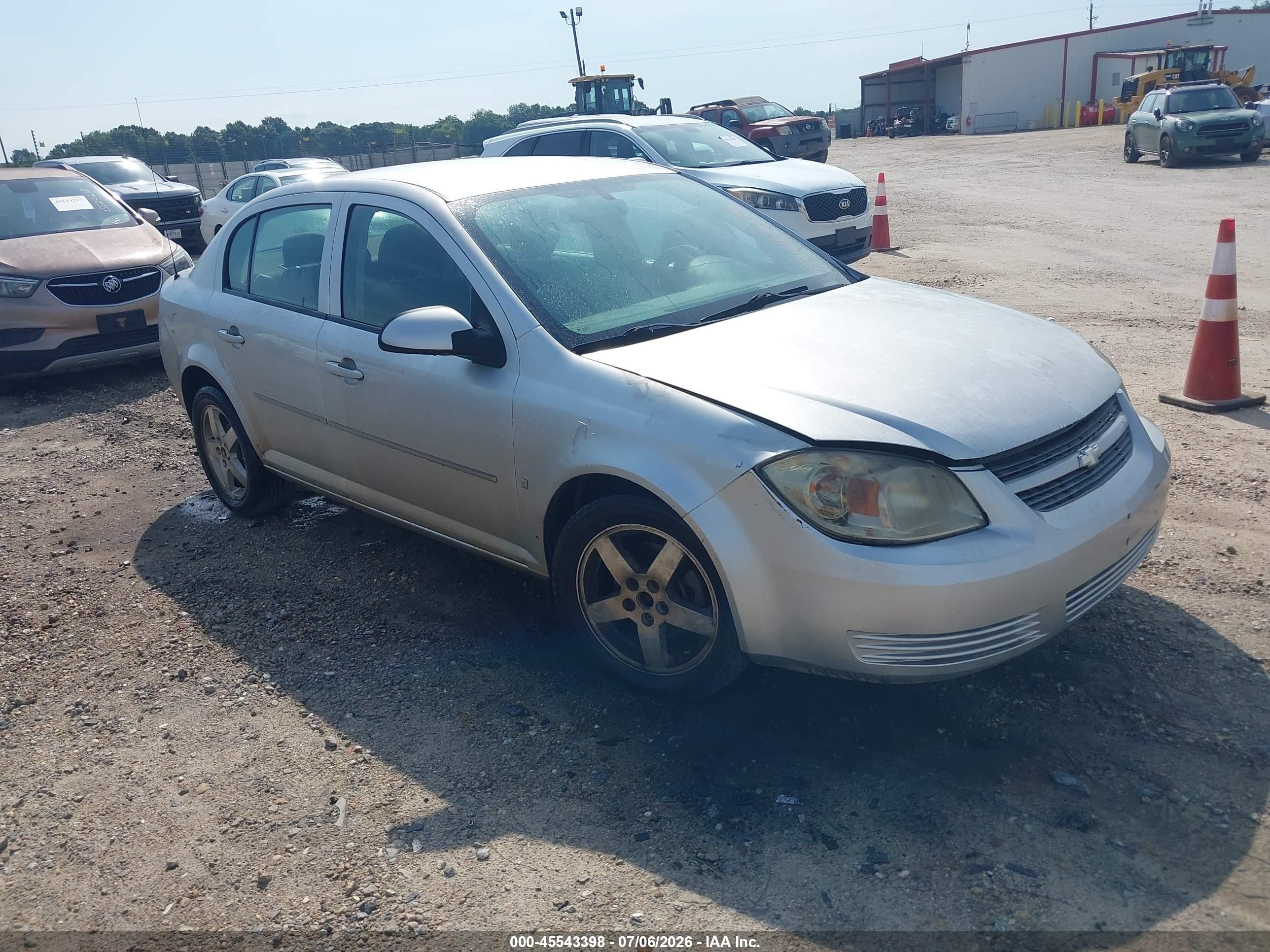2009 Chevrolet Cobalt Lt Silver vin: 1G1AT58H797103044