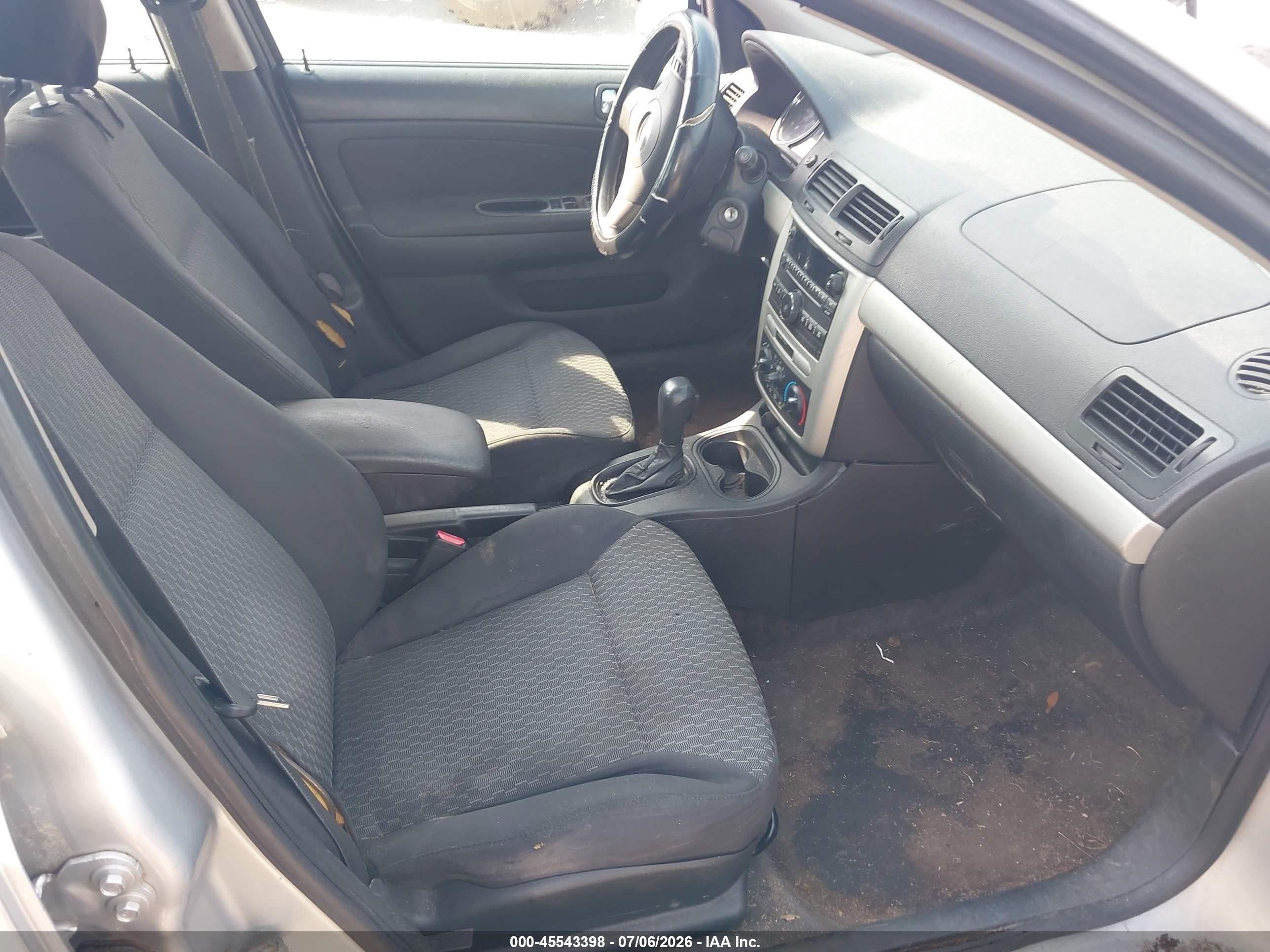 2009 Chevrolet Cobalt Lt Silver vin: 1G1AT58H797103044