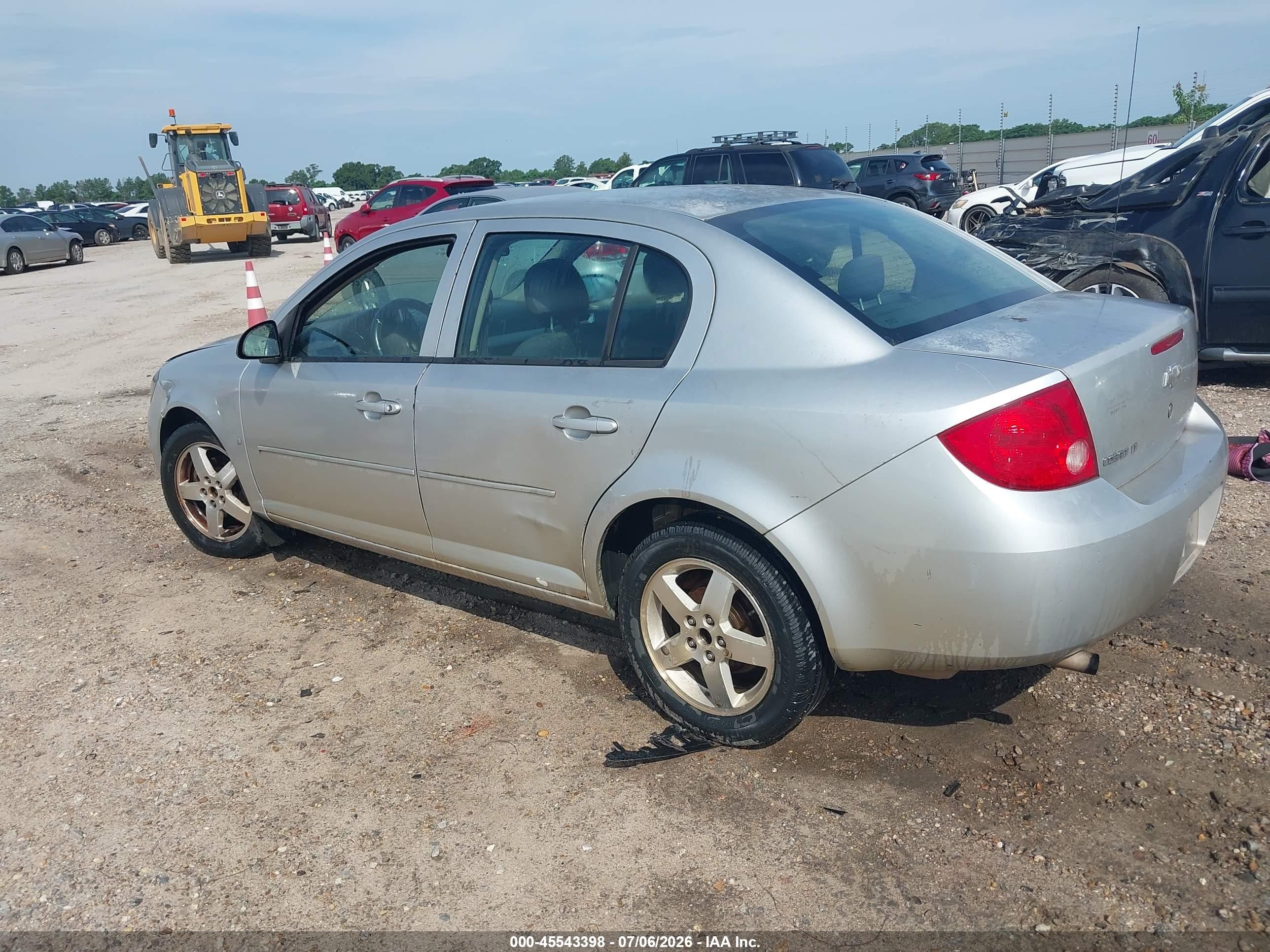 2009 Chevrolet Cobalt Lt Silver vin: 1G1AT58H797103044