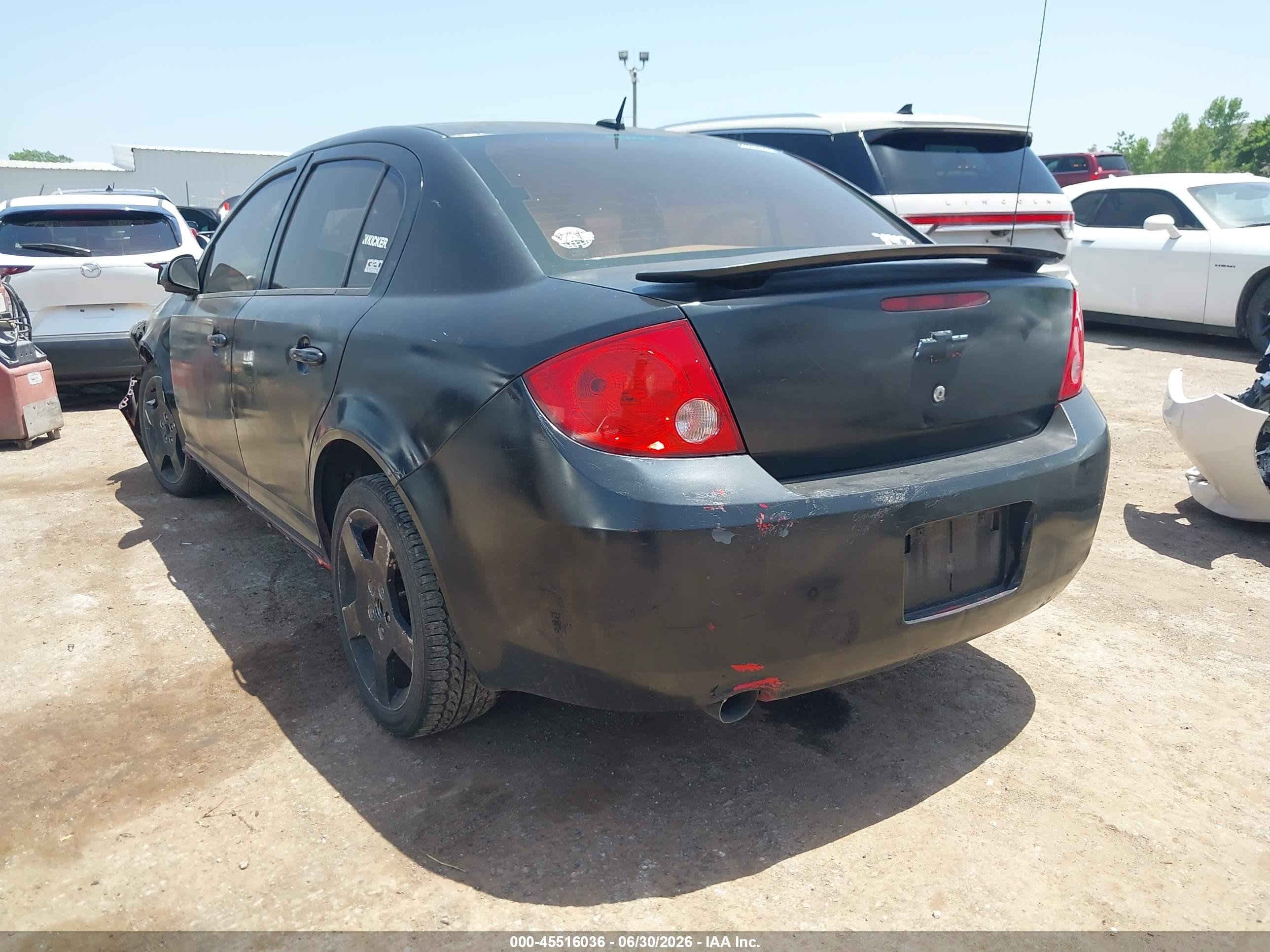 2009 Chevrolet Cobalt Lt Black vin: 1G1AT58H797165284