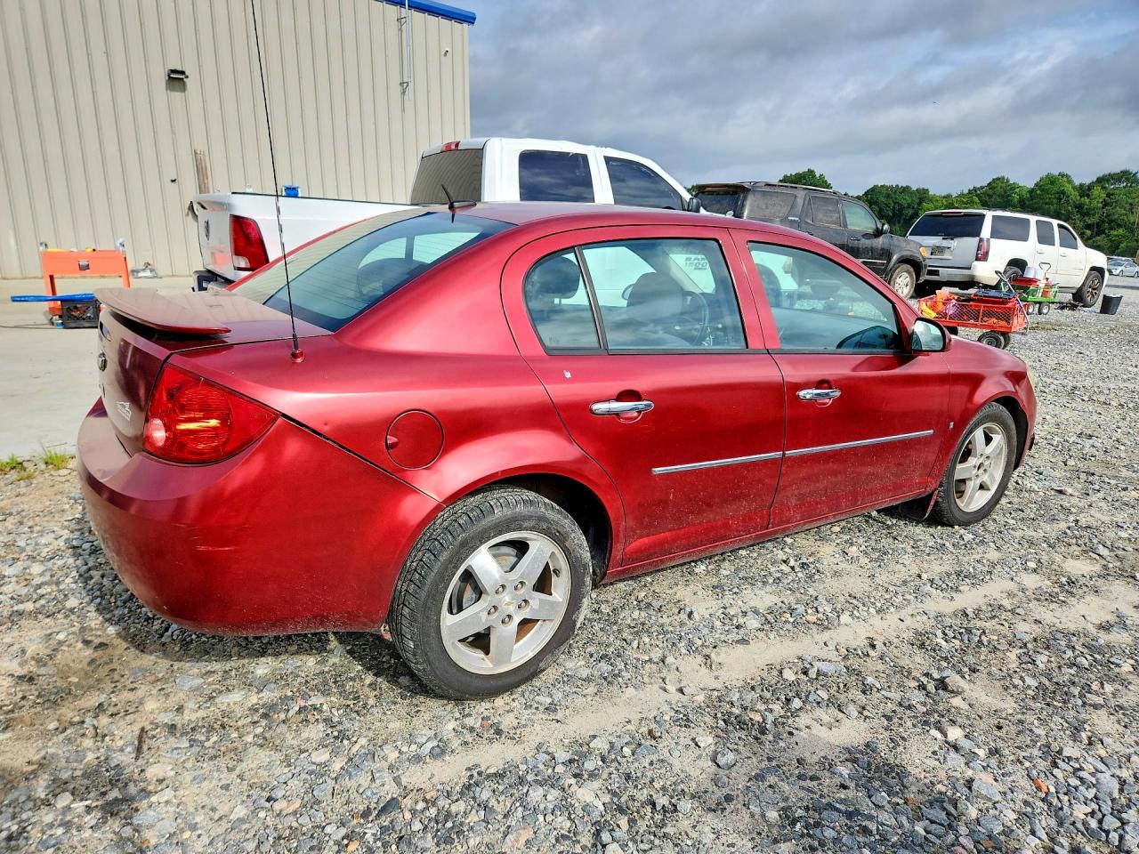 2009 Chevrolet Cobalt Lt Красный vin: 1G1AT58H797209283