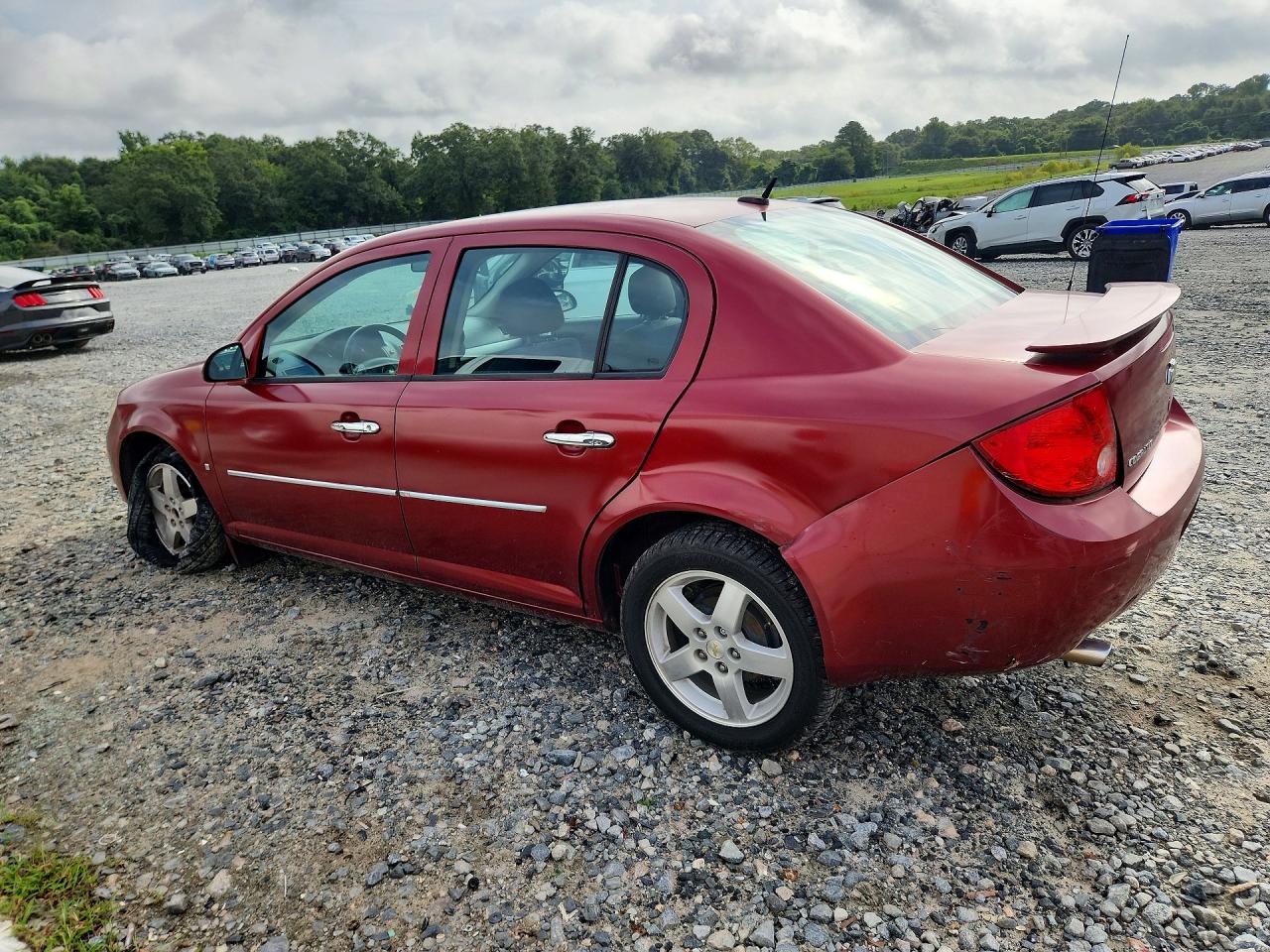 2009 Chevrolet Cobalt Lt Красный vin: 1G1AT58H797209283