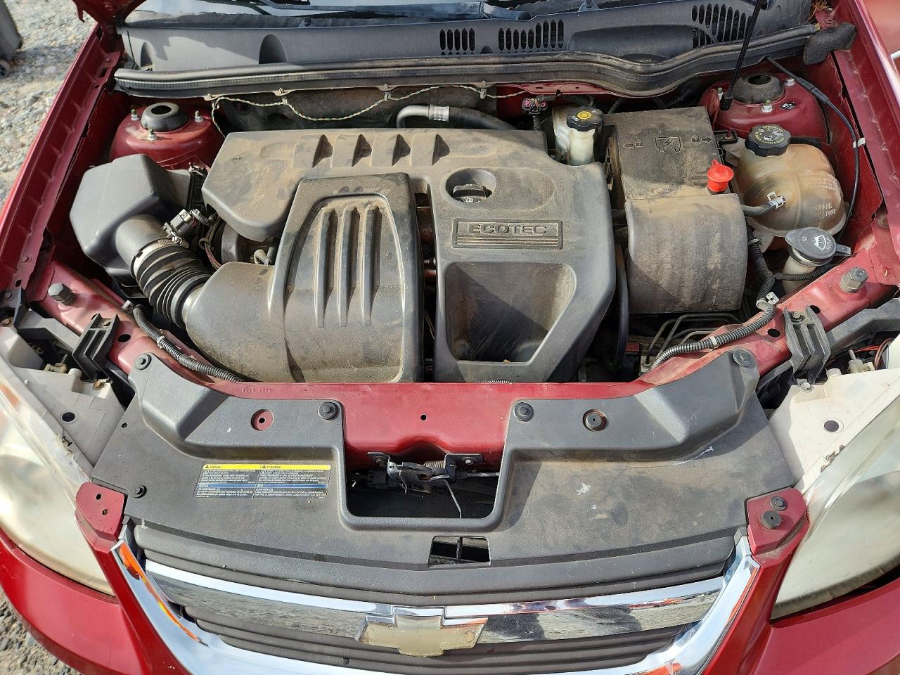 2009 Chevrolet Cobalt Lt Красный vin: 1G1AT58H797209283