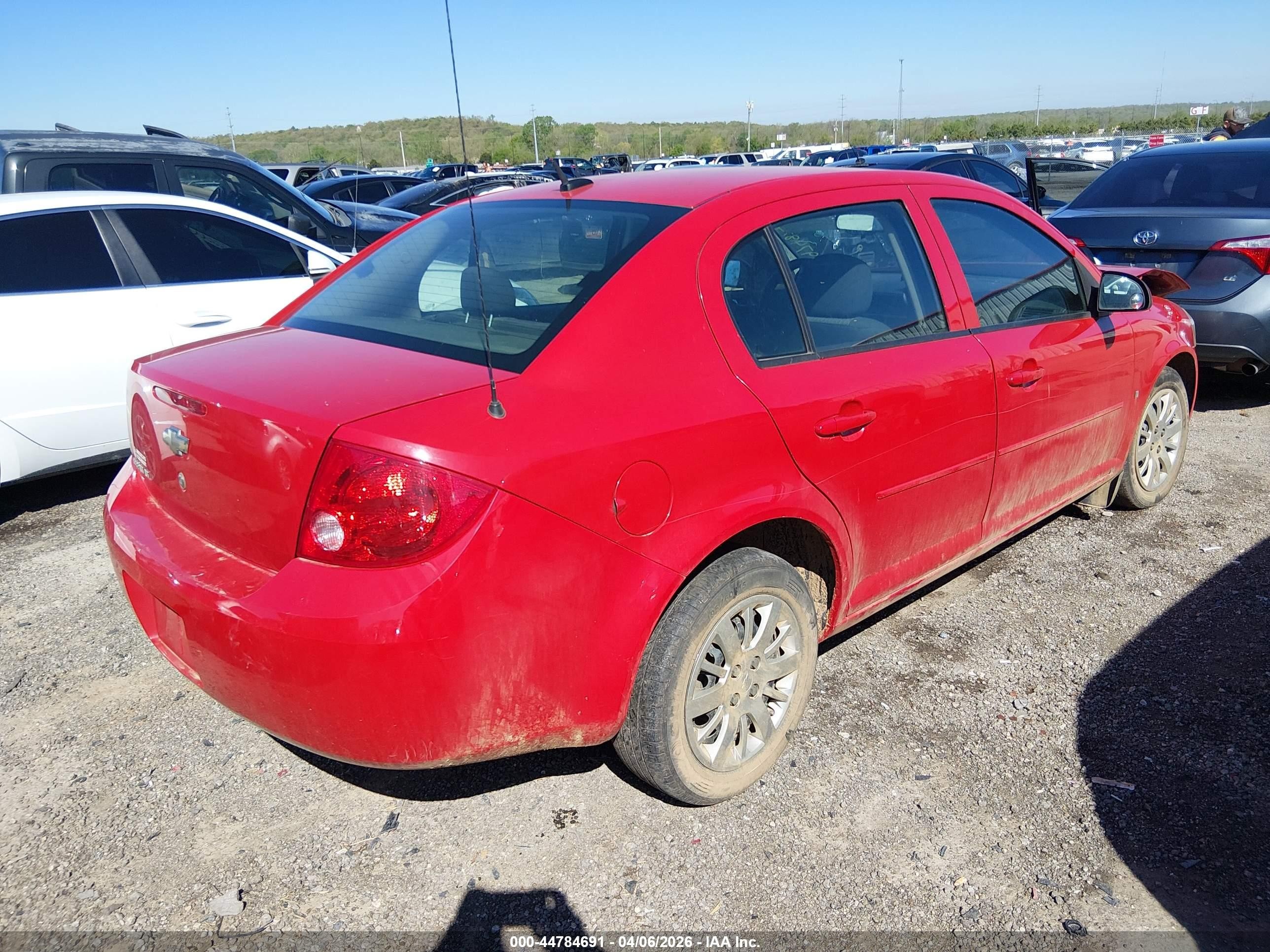 2009 Chevrolet Cobalt Lt Red vin: 1G1AT58H797223913