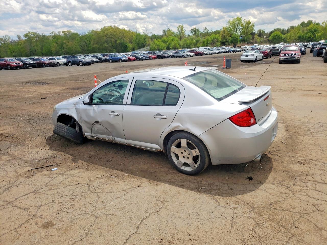 2009 Chevrolet Cobalt Lt Silver vin: 1G1AT58H797270052