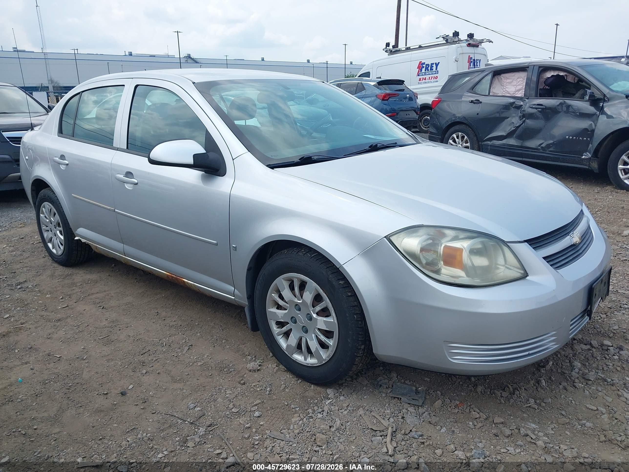 2009 Chevrolet Cobalt Lt Серебряный vin: 1G1AT58H797277180
