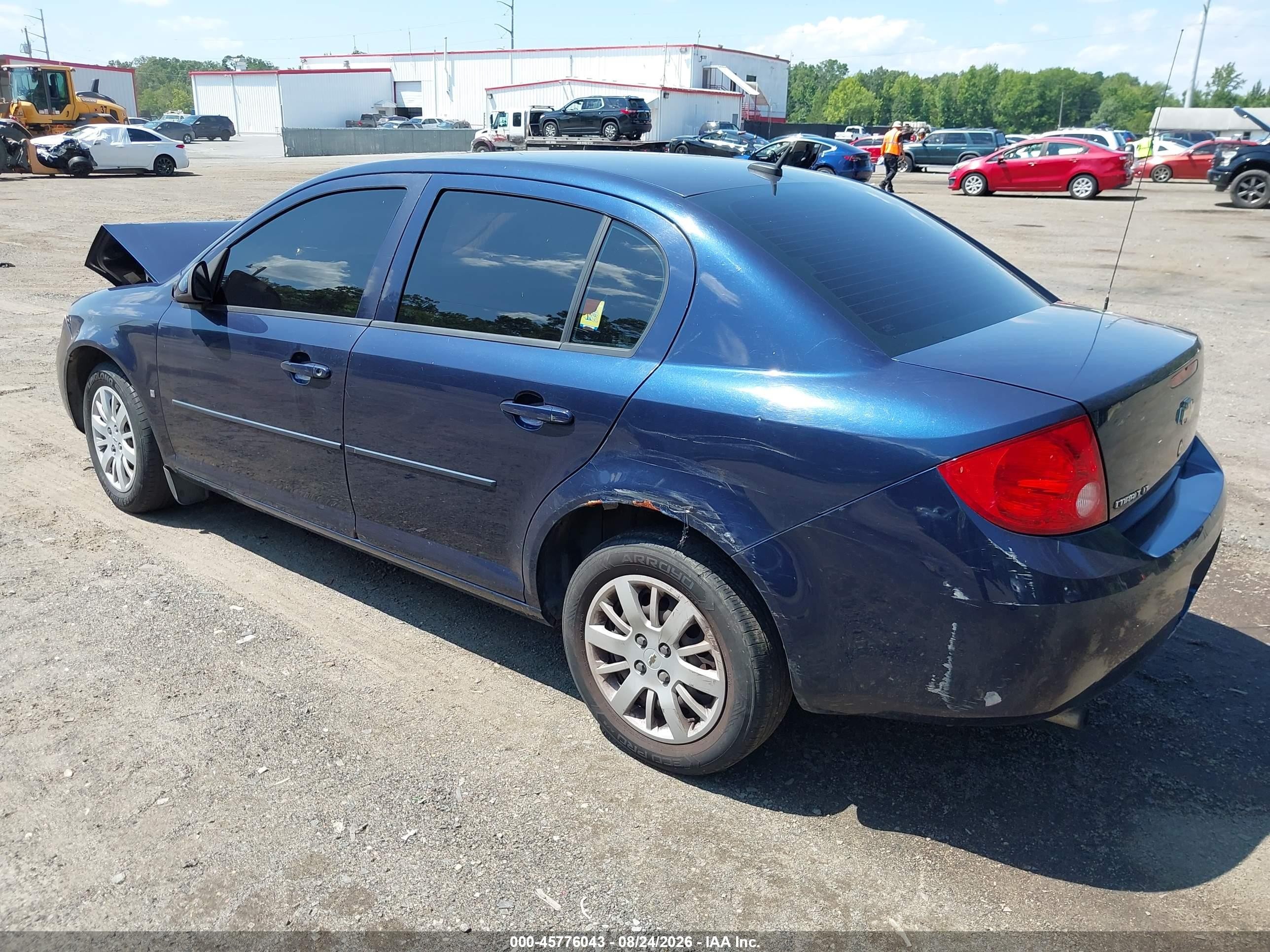 2009 Chevrolet Cobalt Lt Blue vin: 1G1AT58H797280533