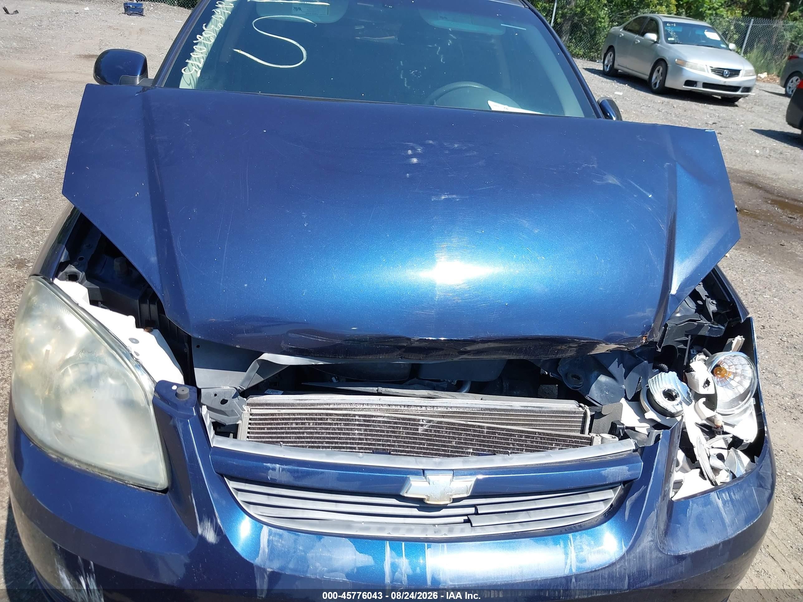 2009 Chevrolet Cobalt Lt Blue vin: 1G1AT58H797280533
