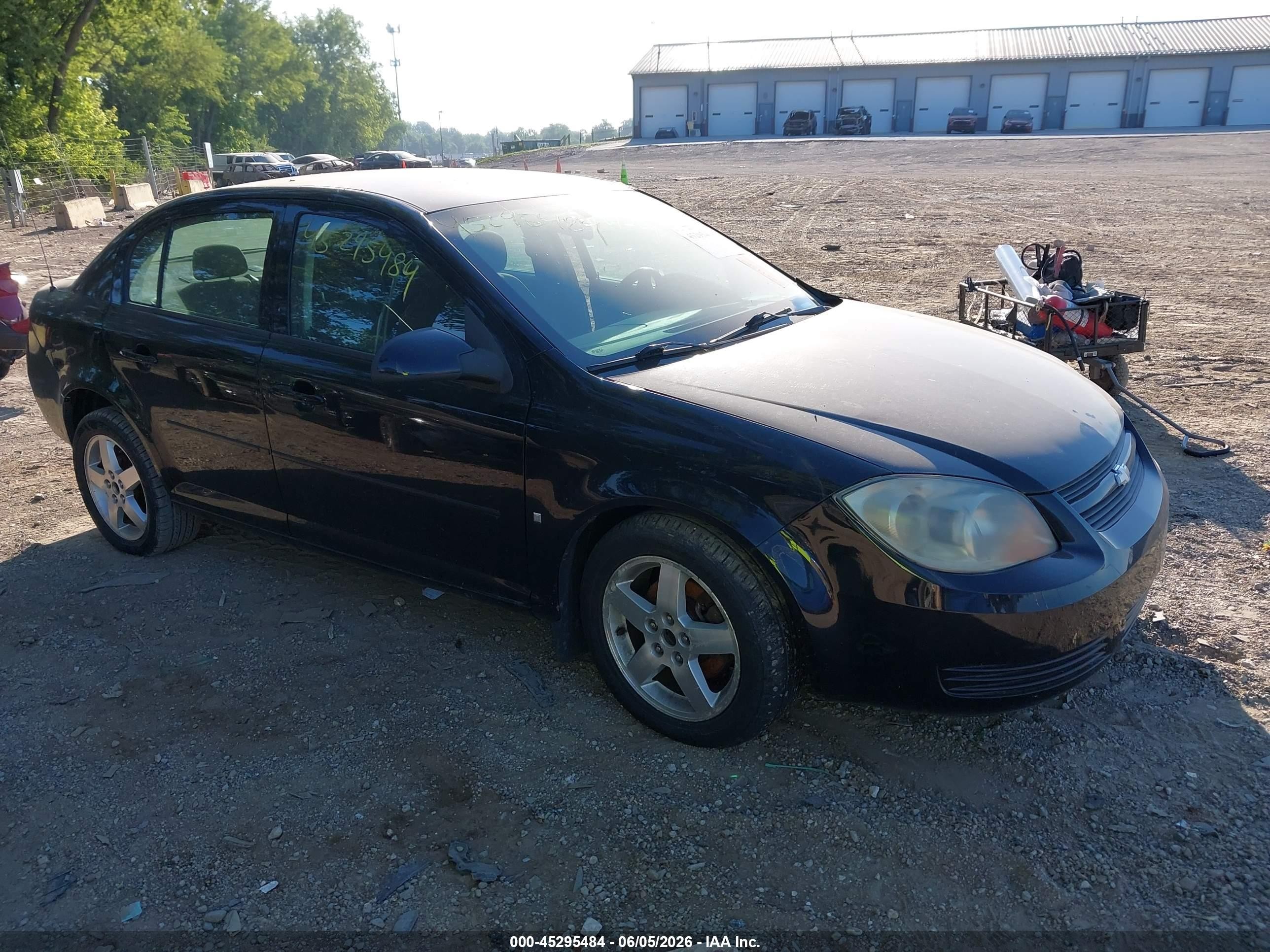 2009 Chevrolet Cobalt Lt Black vin: 1G1AT58H897179761