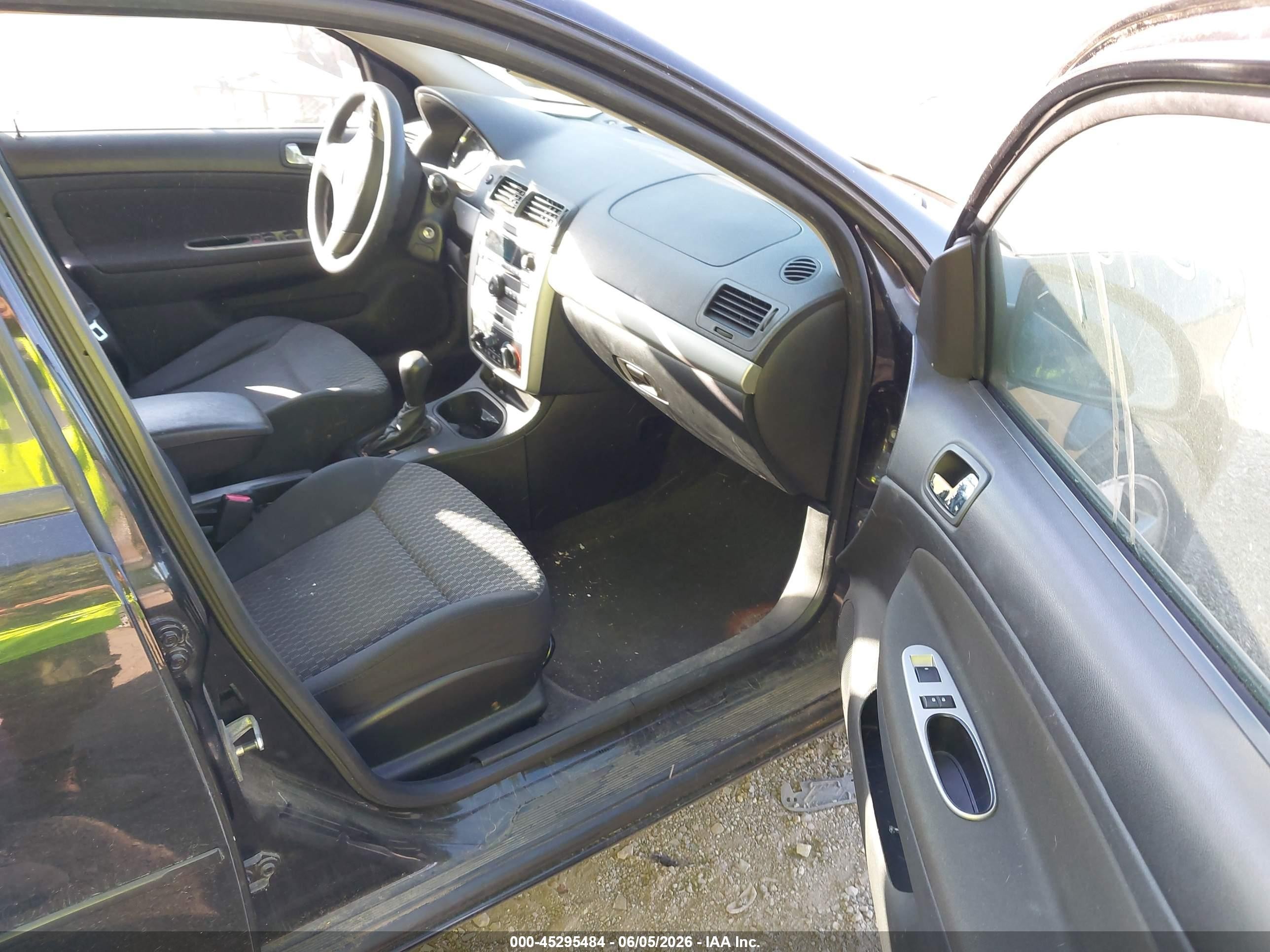 2009 Chevrolet Cobalt Lt Black vin: 1G1AT58H897179761