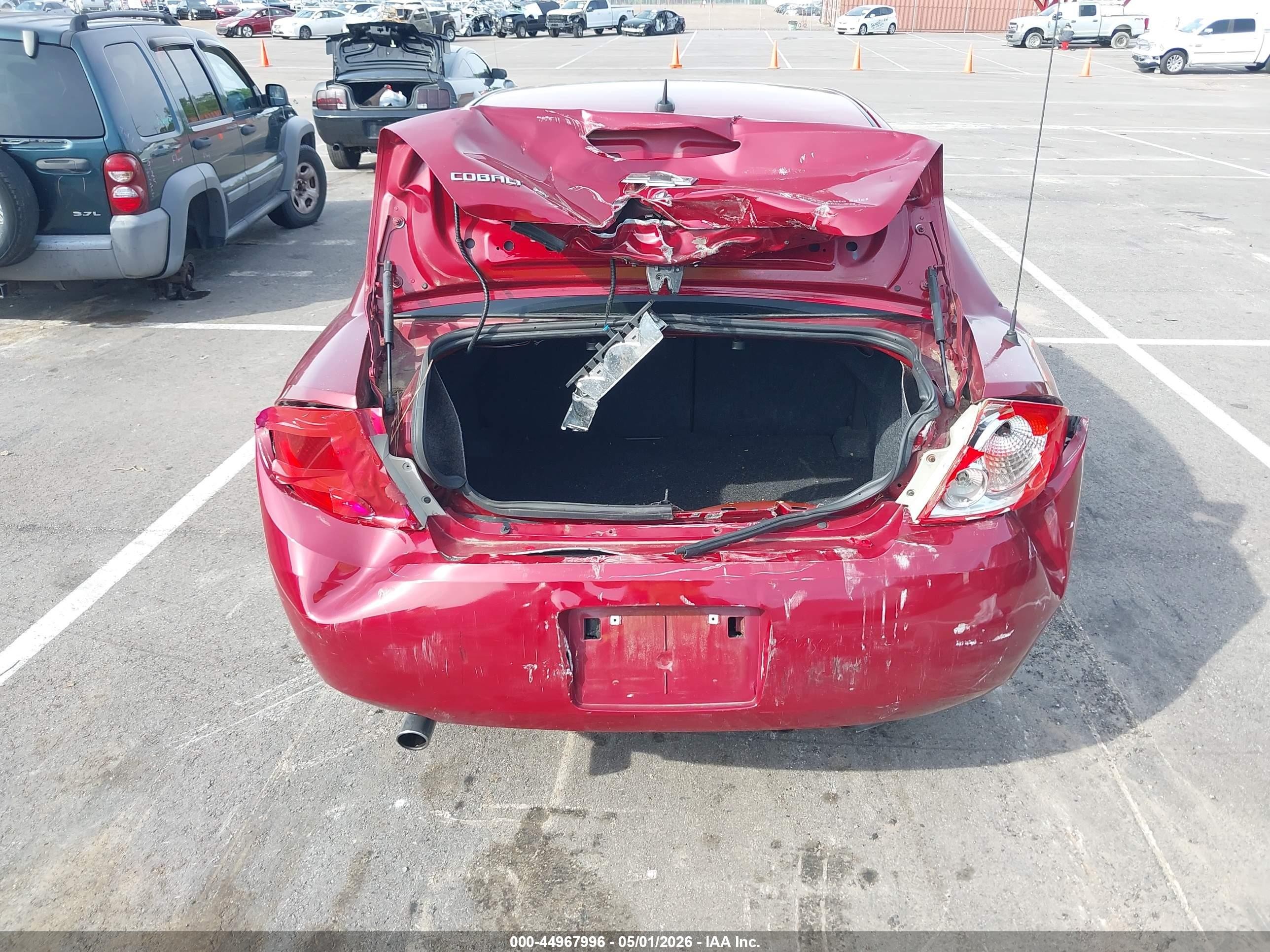 2009 Chevrolet Cobalt Lt Red vin: 1G1AT58H897213553