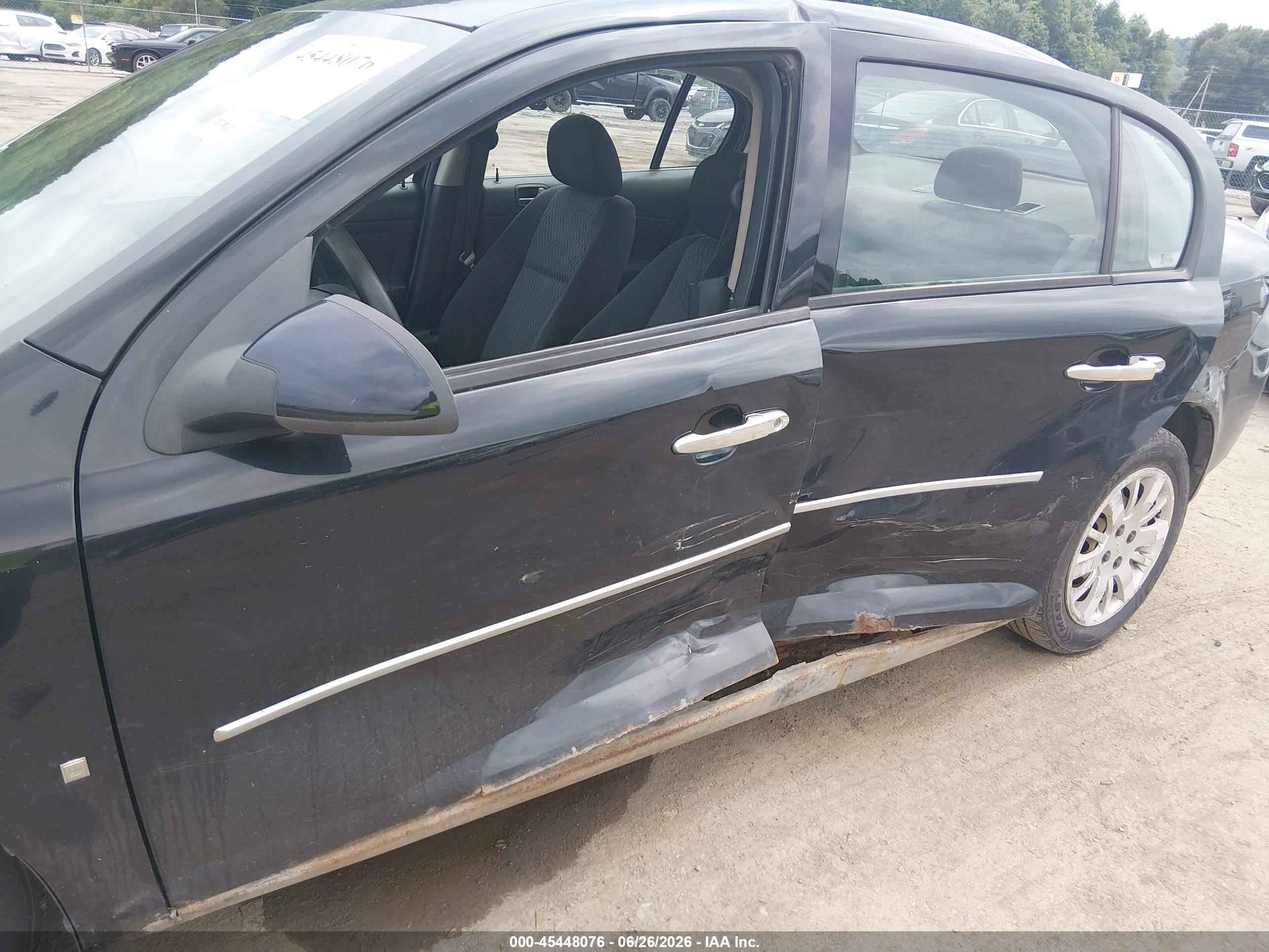 2009 Chevrolet Cobalt Lt Black vin: 1G1AT58H897237254