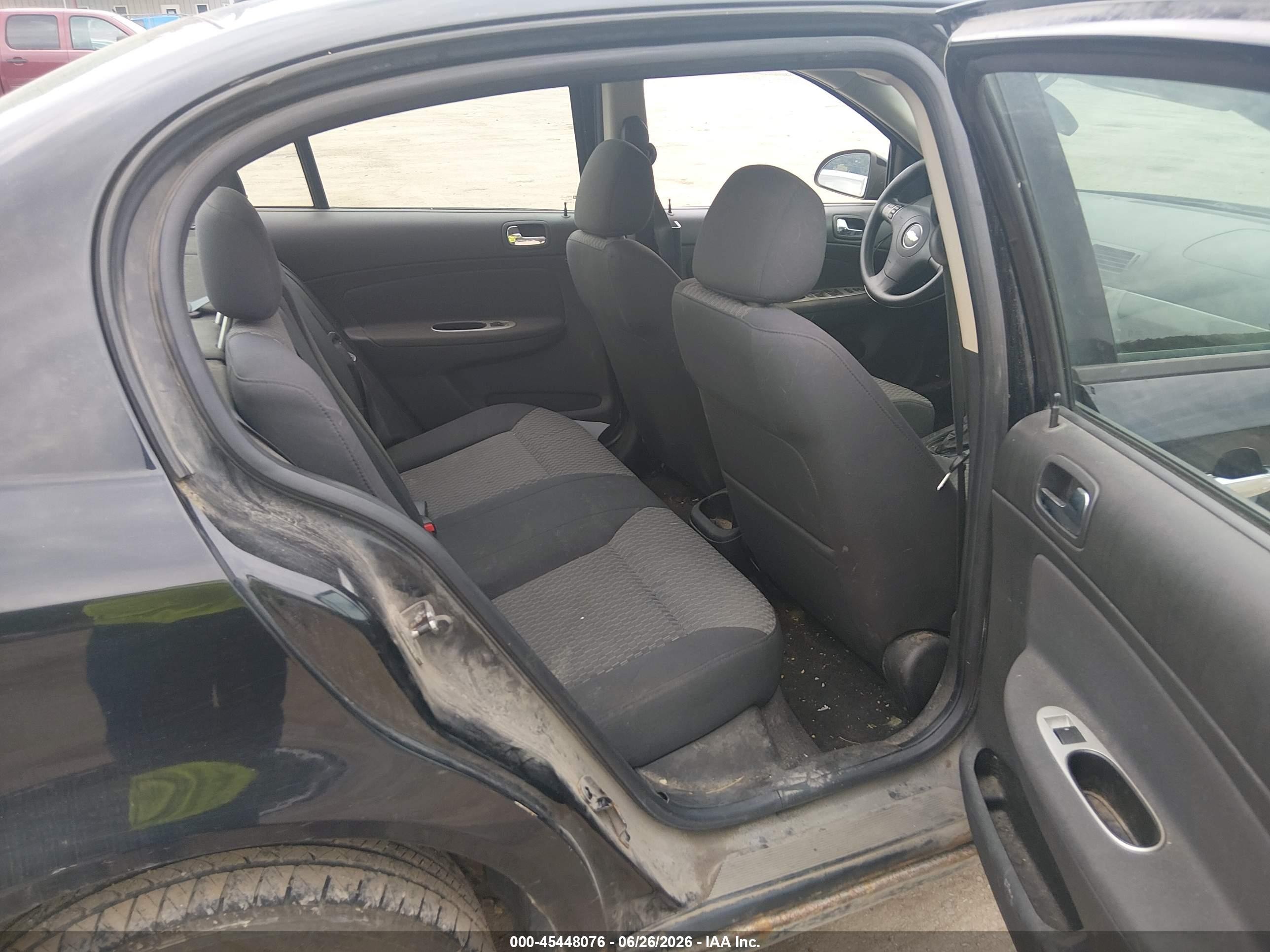 2009 Chevrolet Cobalt Lt Black vin: 1G1AT58H897237254