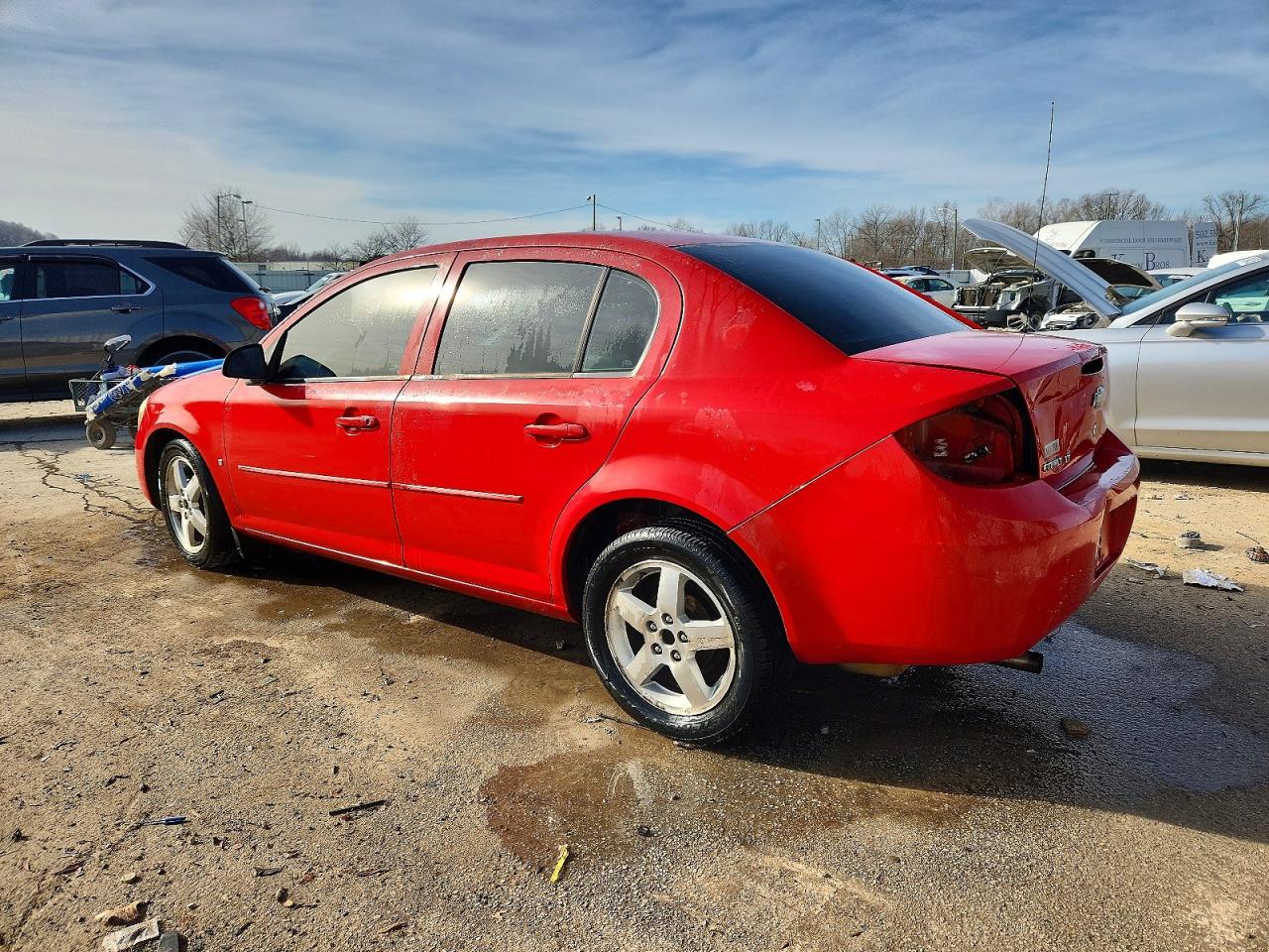 2009 Chevrolet Cobalt Lt Red vin: 1G1AT58H897263188