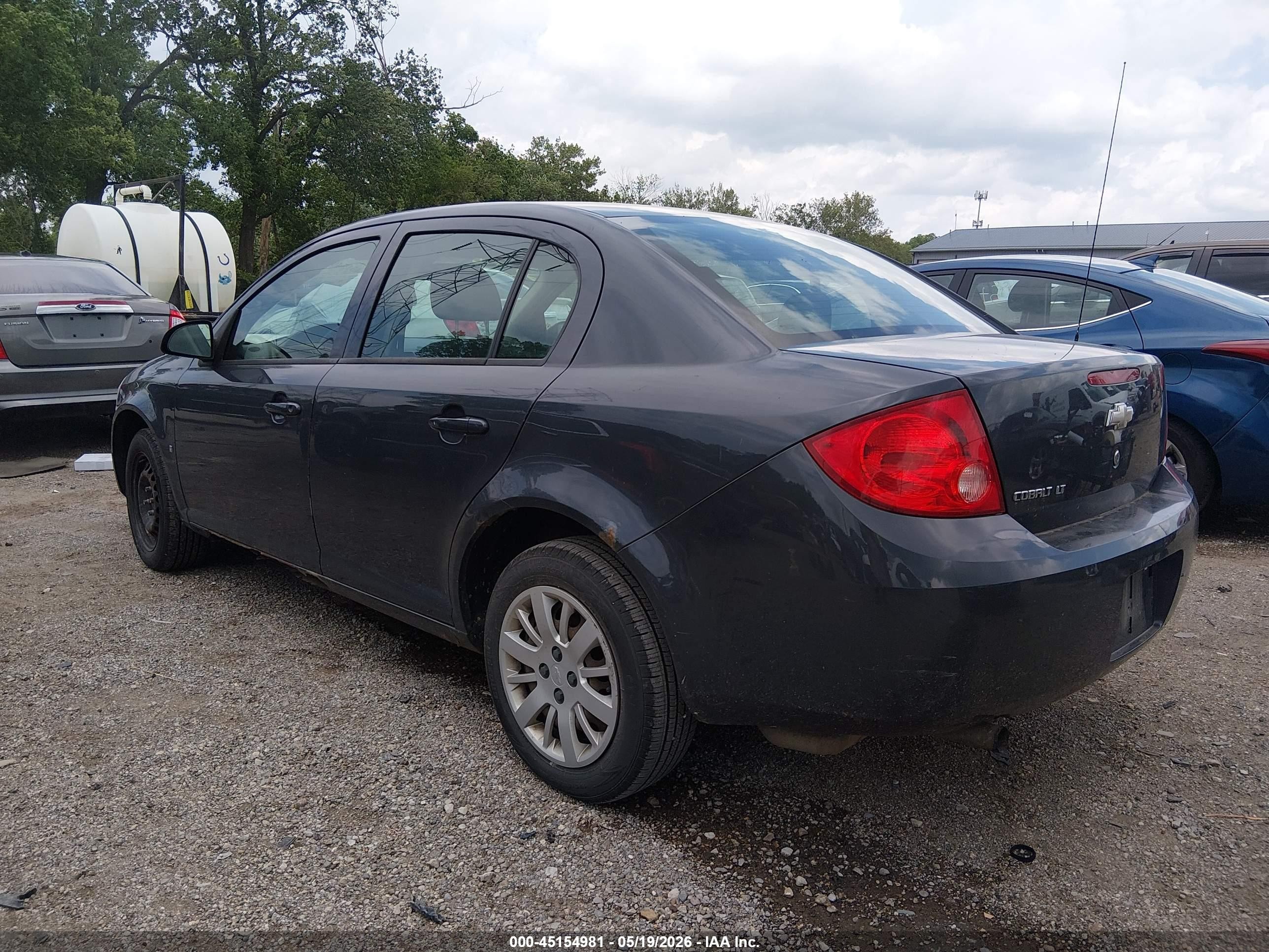 2009 Chevrolet Cobalt Lt Dark Blue vin: 1G1AT58H997117771
