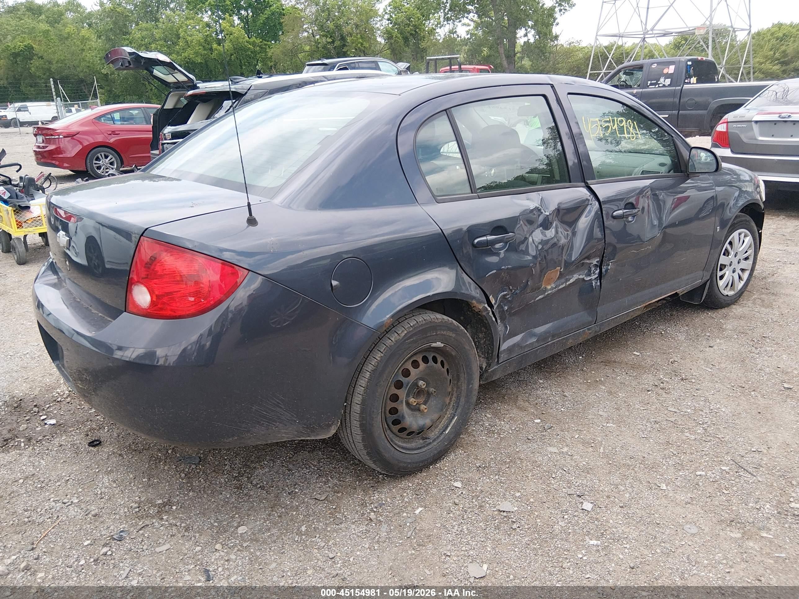 2009 Chevrolet Cobalt Lt Dark Blue vin: 1G1AT58H997117771