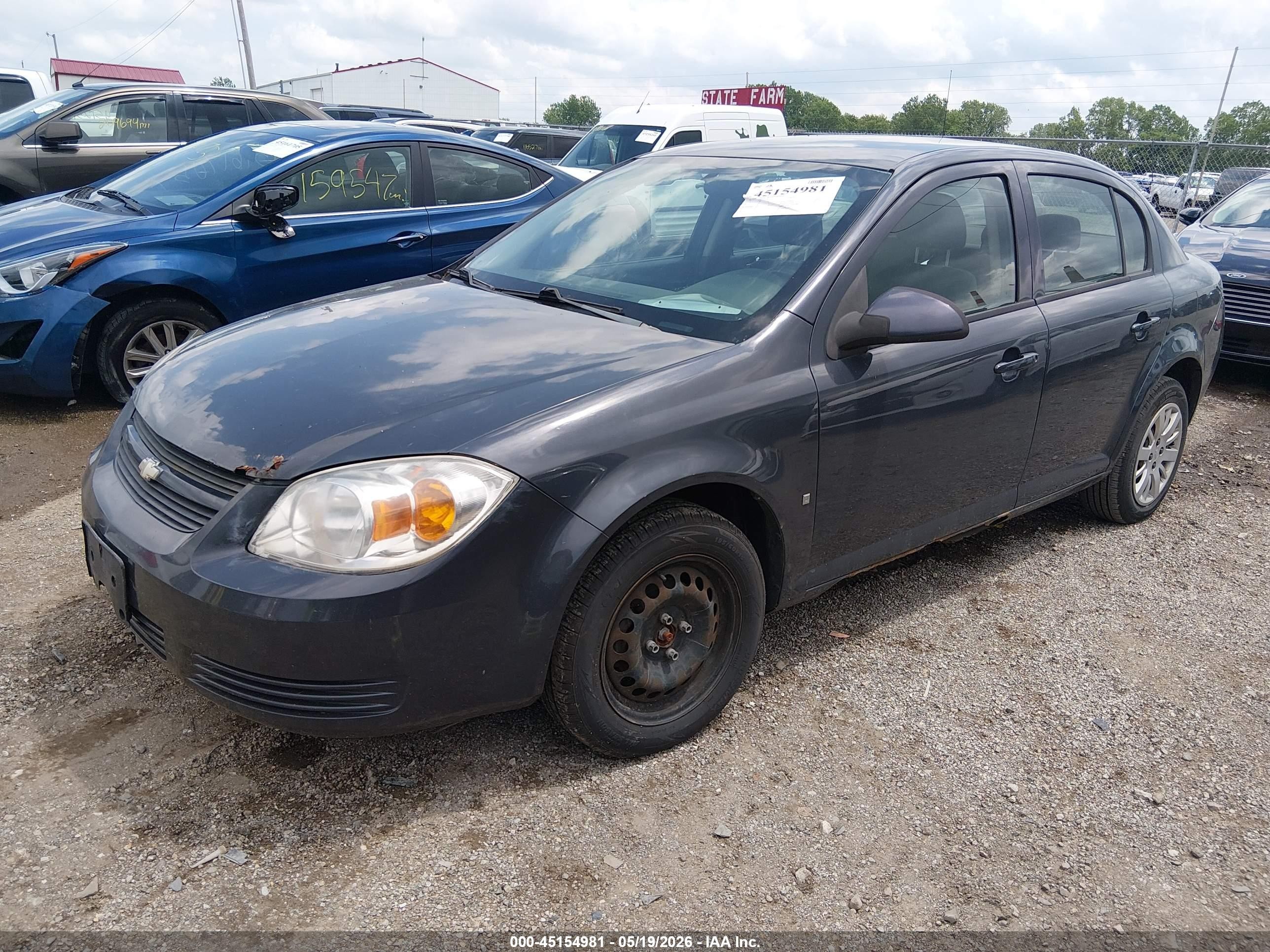 2009 Chevrolet Cobalt Lt Dark Blue vin: 1G1AT58H997117771