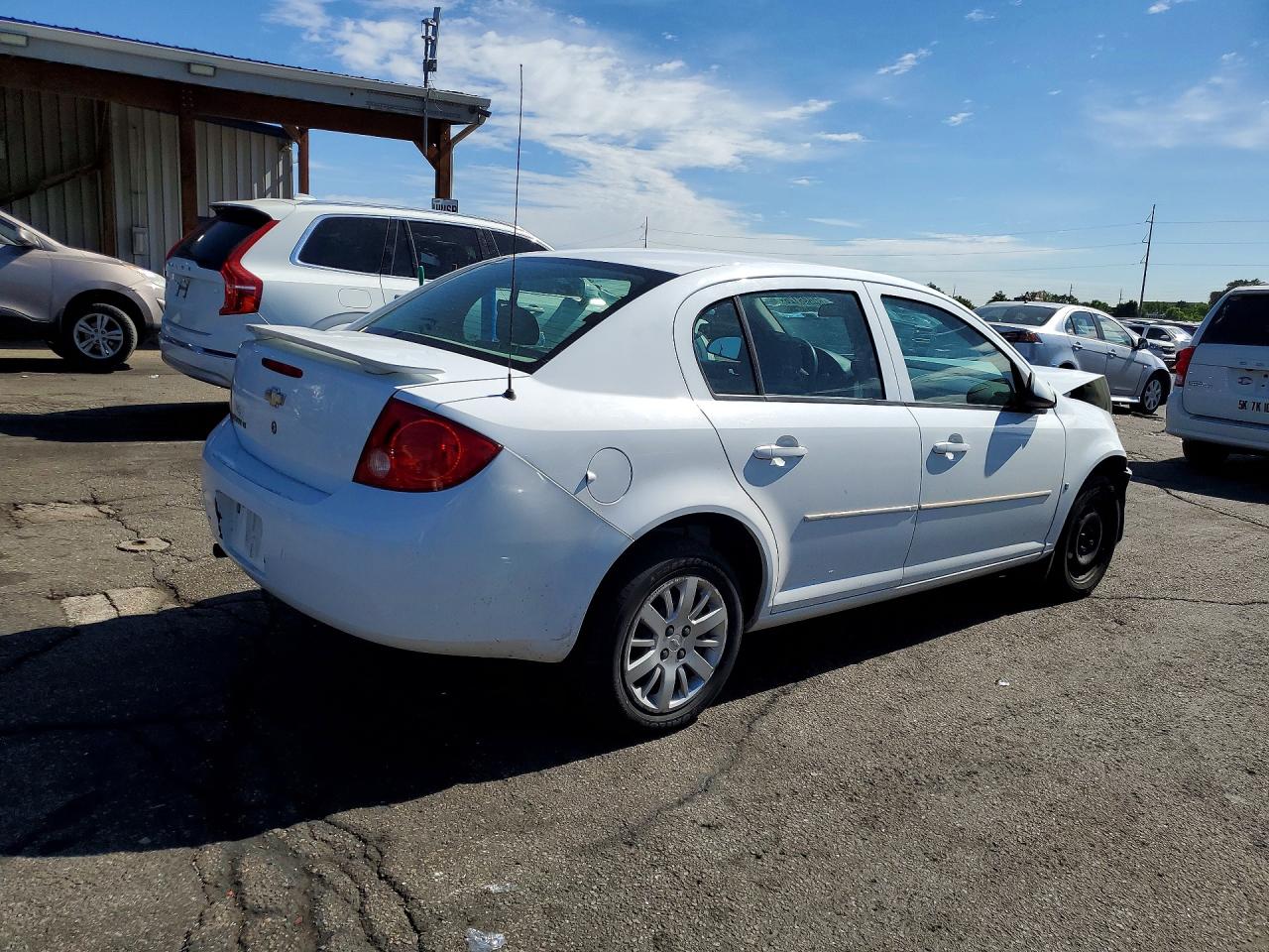 2009 Chevrolet Cobalt Lt White vin: 1G1AT58H997146476