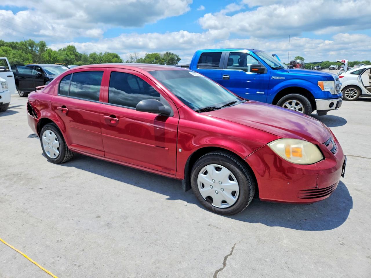 2009 Chevrolet Cobalt Lt Red vin: 1G1AT58H997176366