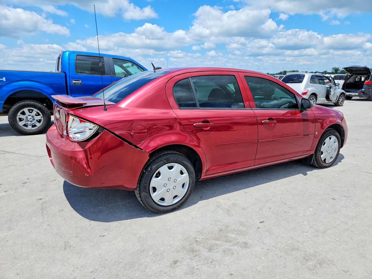 2009 Chevrolet Cobalt Lt Red vin: 1G1AT58H997176366