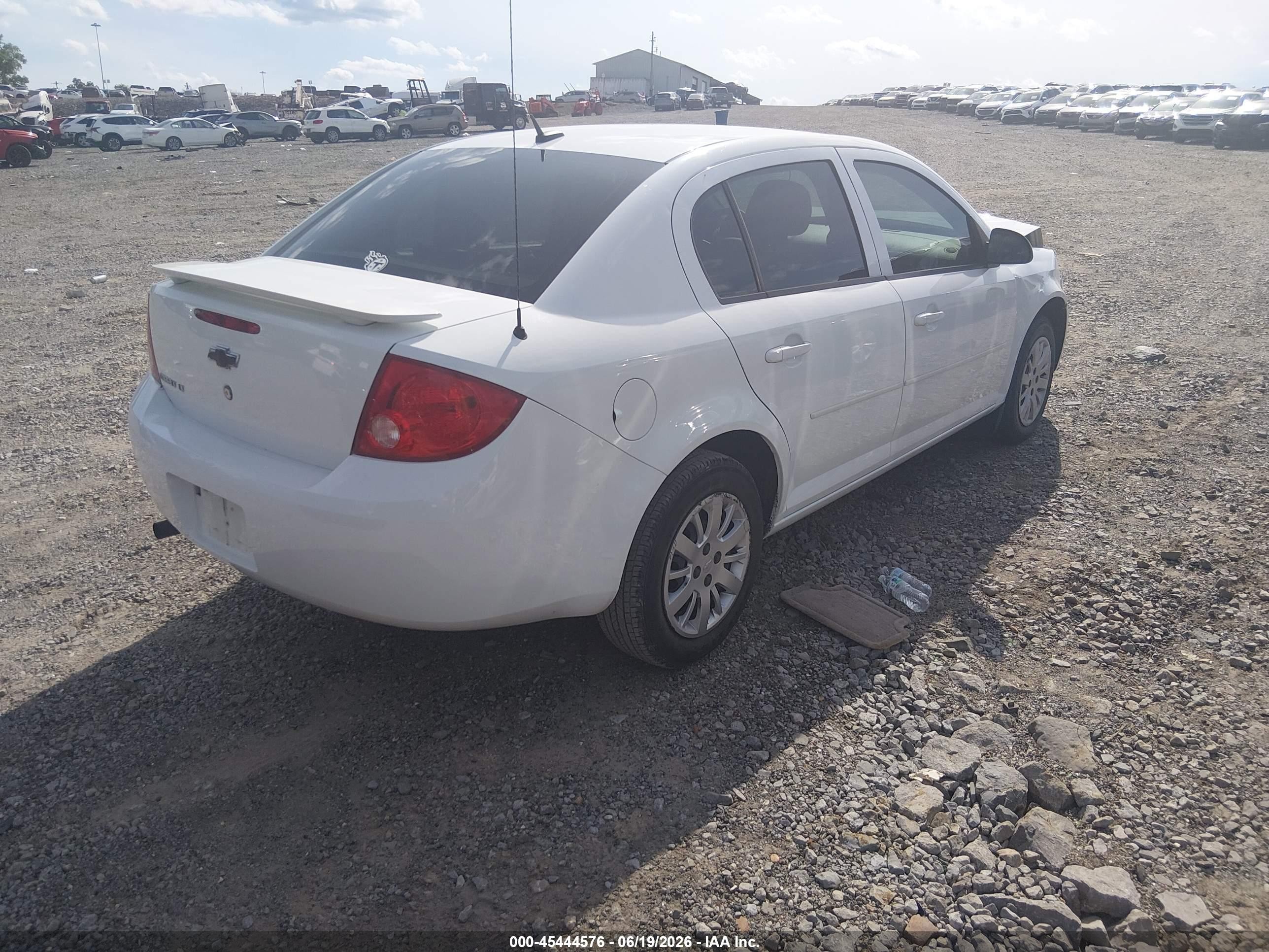 2009 Chevrolet Cobalt Lt Белый vin: 1G1AT58H997190266