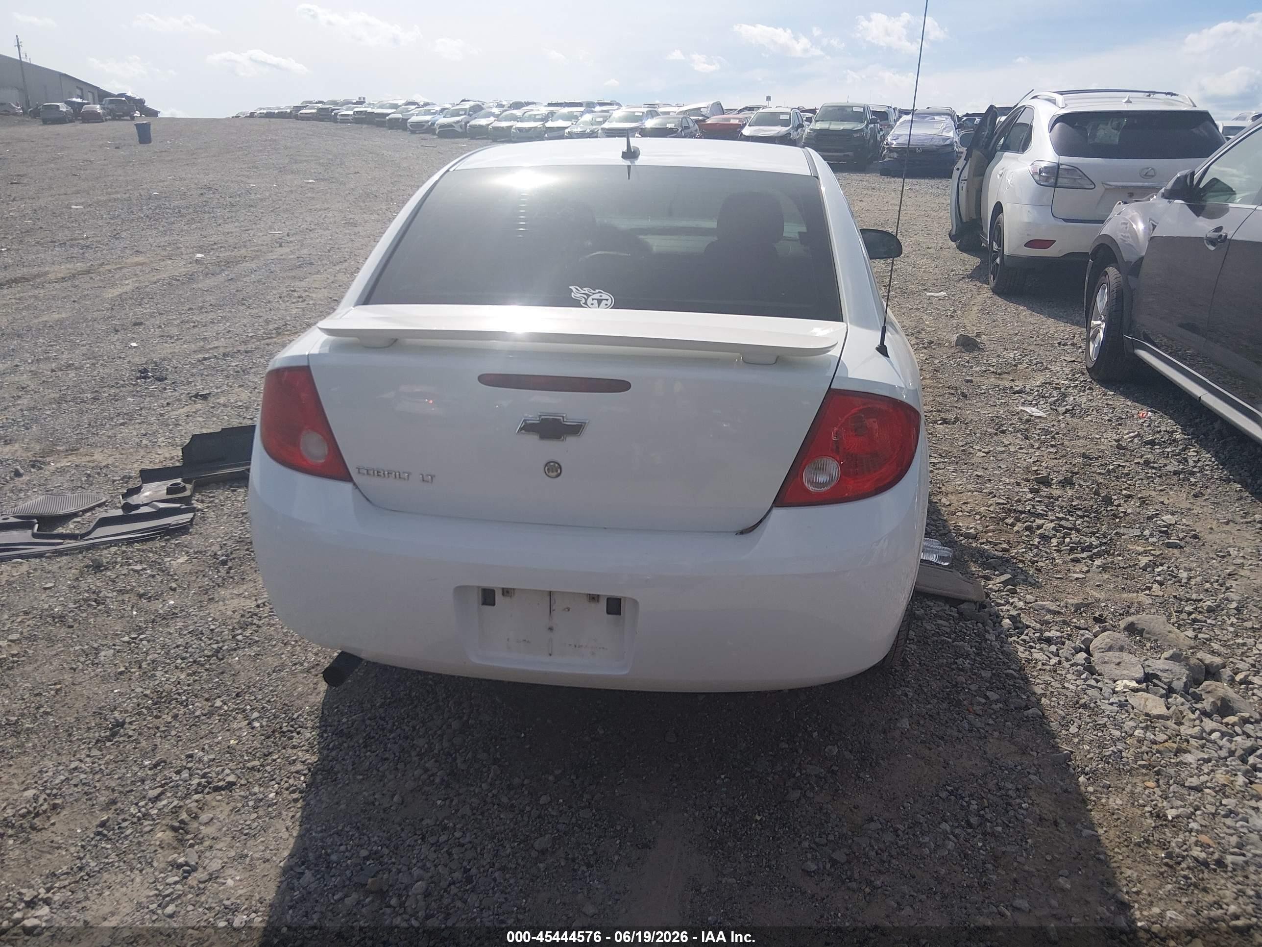 2009 Chevrolet Cobalt Lt Белый vin: 1G1AT58H997190266
